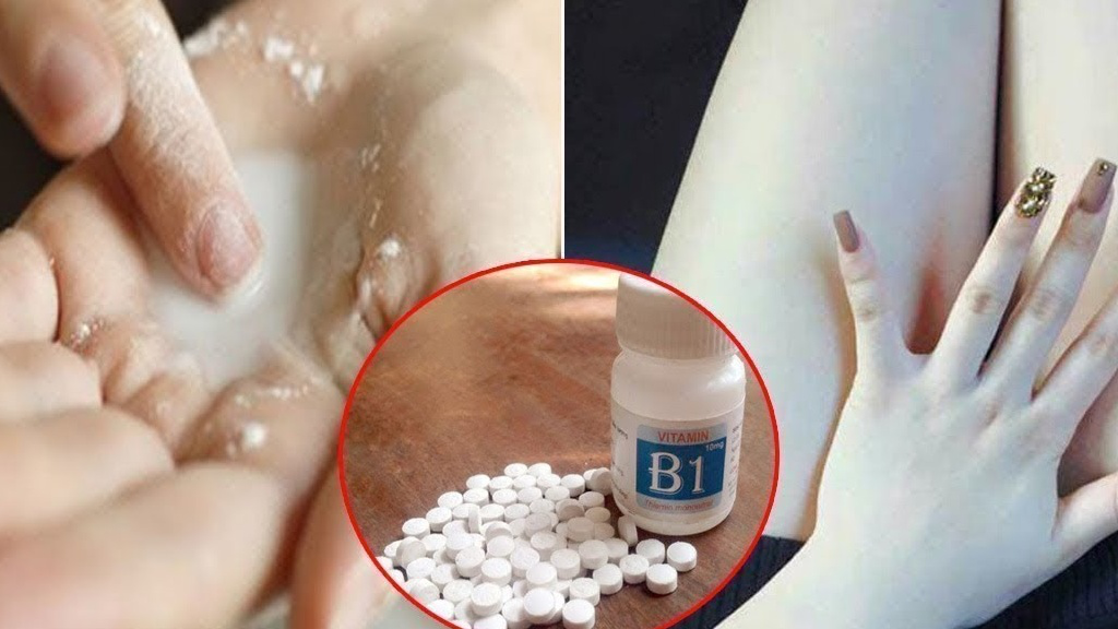 Có tác dụng phụ nào khi sử dụng vitamin B1 để làm trắng da không?
