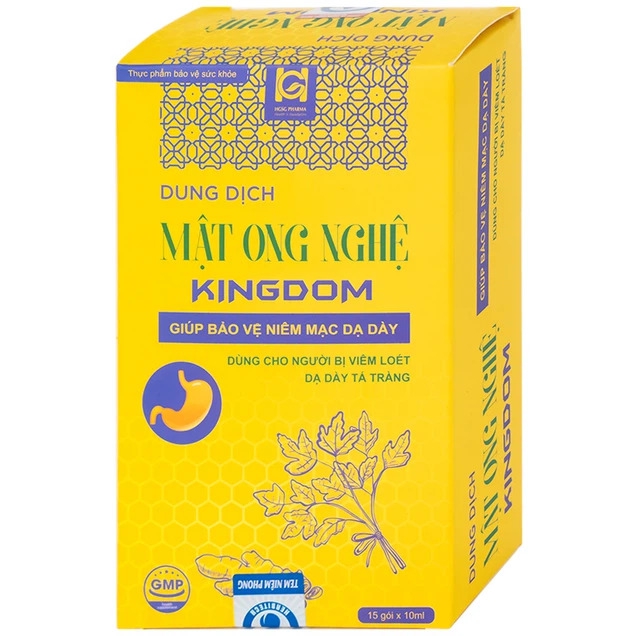 Mật ong nghệ Kingdom - Bảo vệ dạ dày và làm giảm nguy cơ viêm niêm mạc dạ dày 3