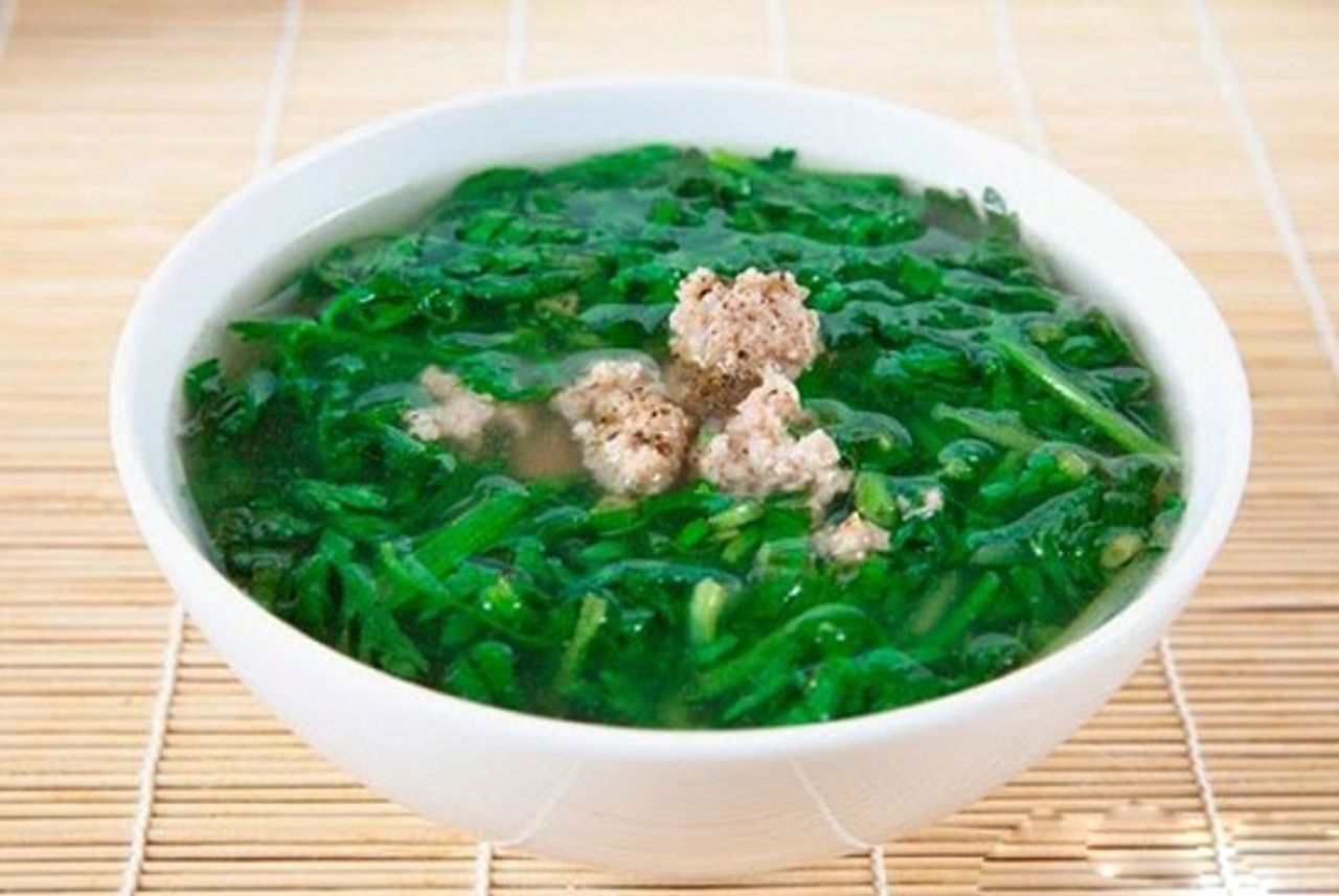 canh cải cúc