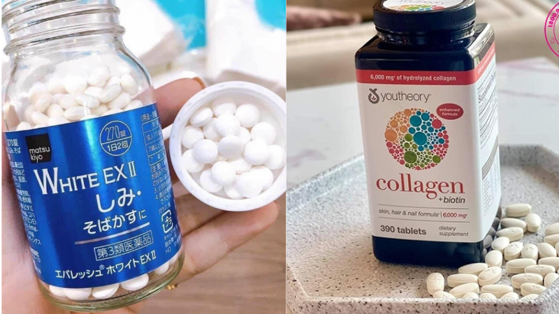 Nên uống viên trắng da hay collagen thì tốt hơn cho da của bạn? 3