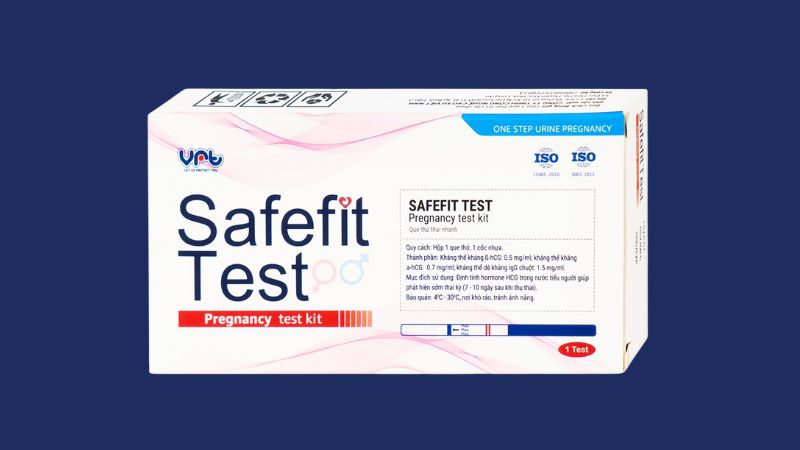 Nhận biết đã mang bầu với que thử thai Safefit Test 4