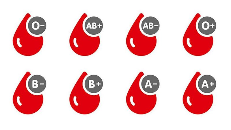 Có bao nhiêu nhóm máu cho và nhận?
