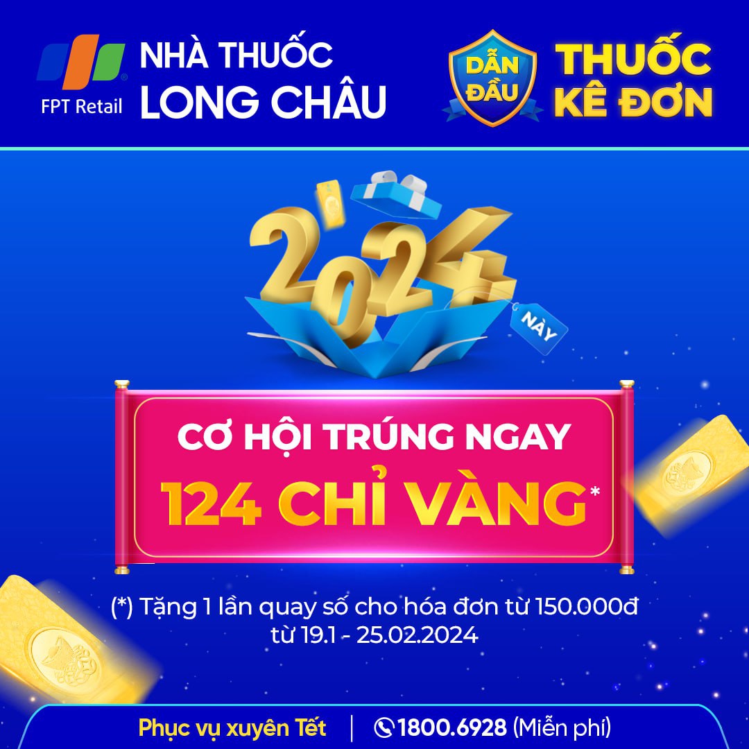 Thể lệ chương trình “Tết Rồng - Khỏe Như Rồng, Lì Xì 124 Chỉ Vàng”