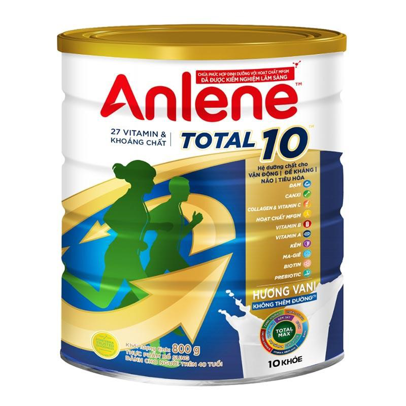 Sữa Anlene Total 10 giúp cơ xương khớp linh hoạt 4