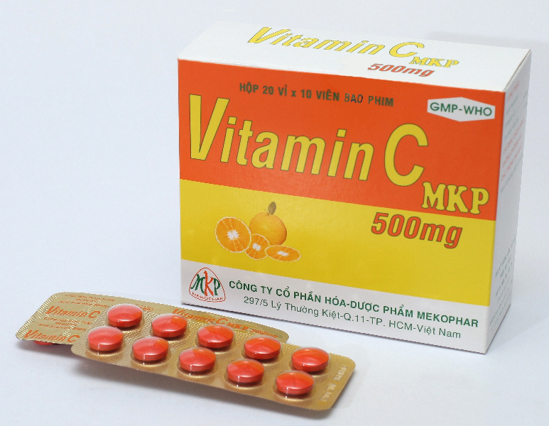 What is the recommended daily dosage of vitamin C in vitamin c viên nén?