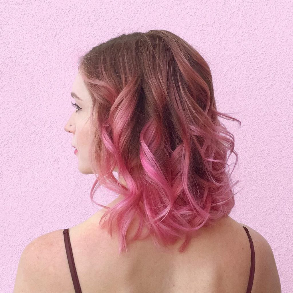 Top 11 mẫu tóc màu hồng đào được yêu thích nhất
