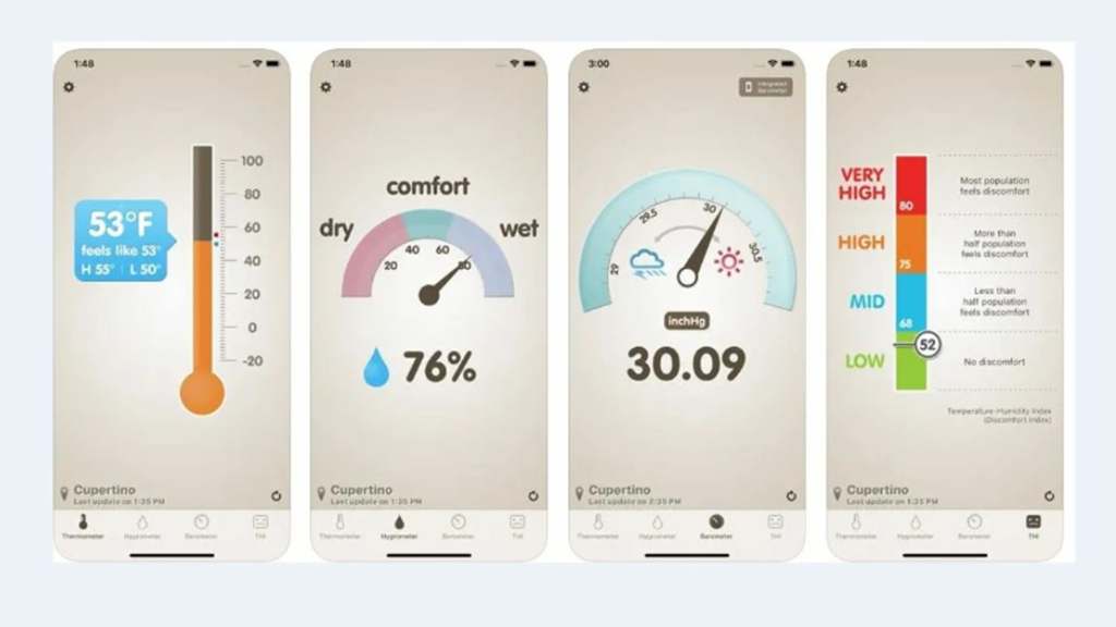 Top 7 app đo nhiệt độ phòng bằng điện thoại tốt nhất hiện nay