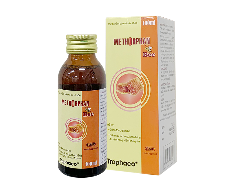 Trị ho hiệu quả hơn với Siro Methorphan Traphaco 1