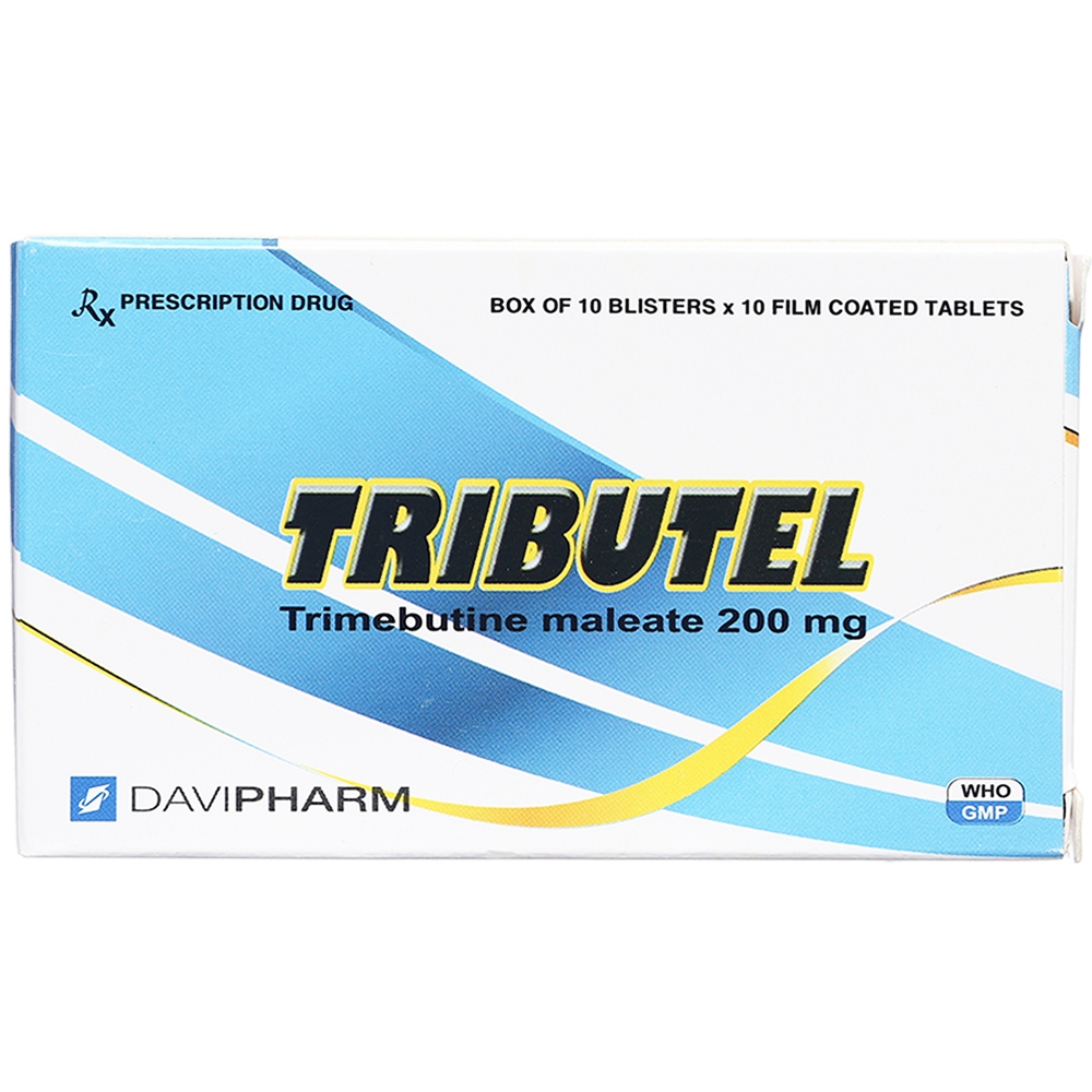 Thuốc Tribute Davipharm điều trị rối loạn chức năng đường tiêu hóa (10 vỉ x 10 viên)