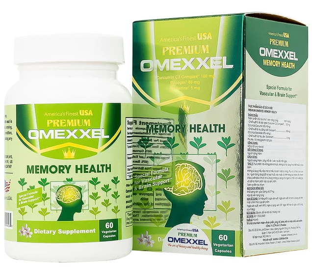Viên uống Premium Omexxel Memory Health