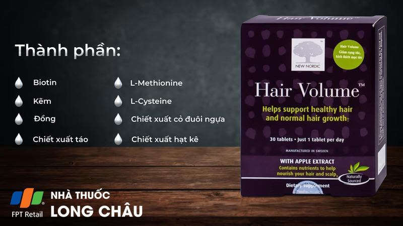 Viên uống Hair Volume Thụy Điển có tốt không?1