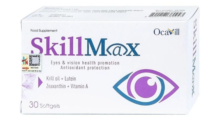 Viên uống Skillmax Ocavill - Trợ thủ đắc lực cho đôi mắt của bạn - Nhà thuốc  FPT Long Châu
