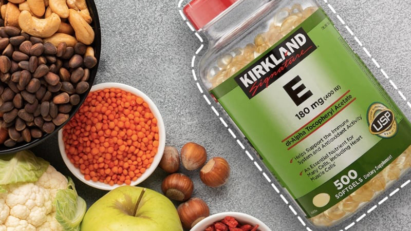 Vitamin E Kirkland có tốt không? Lợi ích sức khỏe và những lưu ý quan trọng khi sử dụng 1