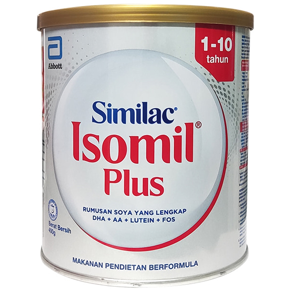 Hình ảnh Sữa bột Similac Isomil Plus 400g Abbott cải thiện hệ tiêu hóa