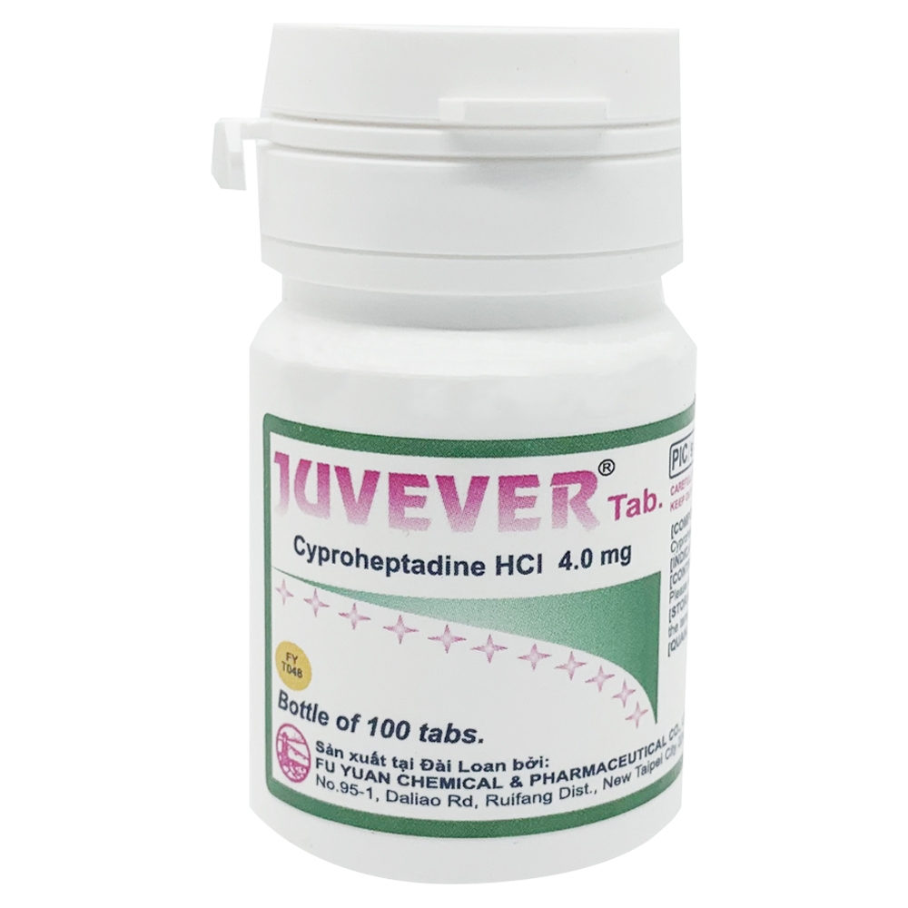 Hình ảnh Thuốc Juvever 4mg Fu Yuan điều trị viêm mũi dị ứng (100 viên)