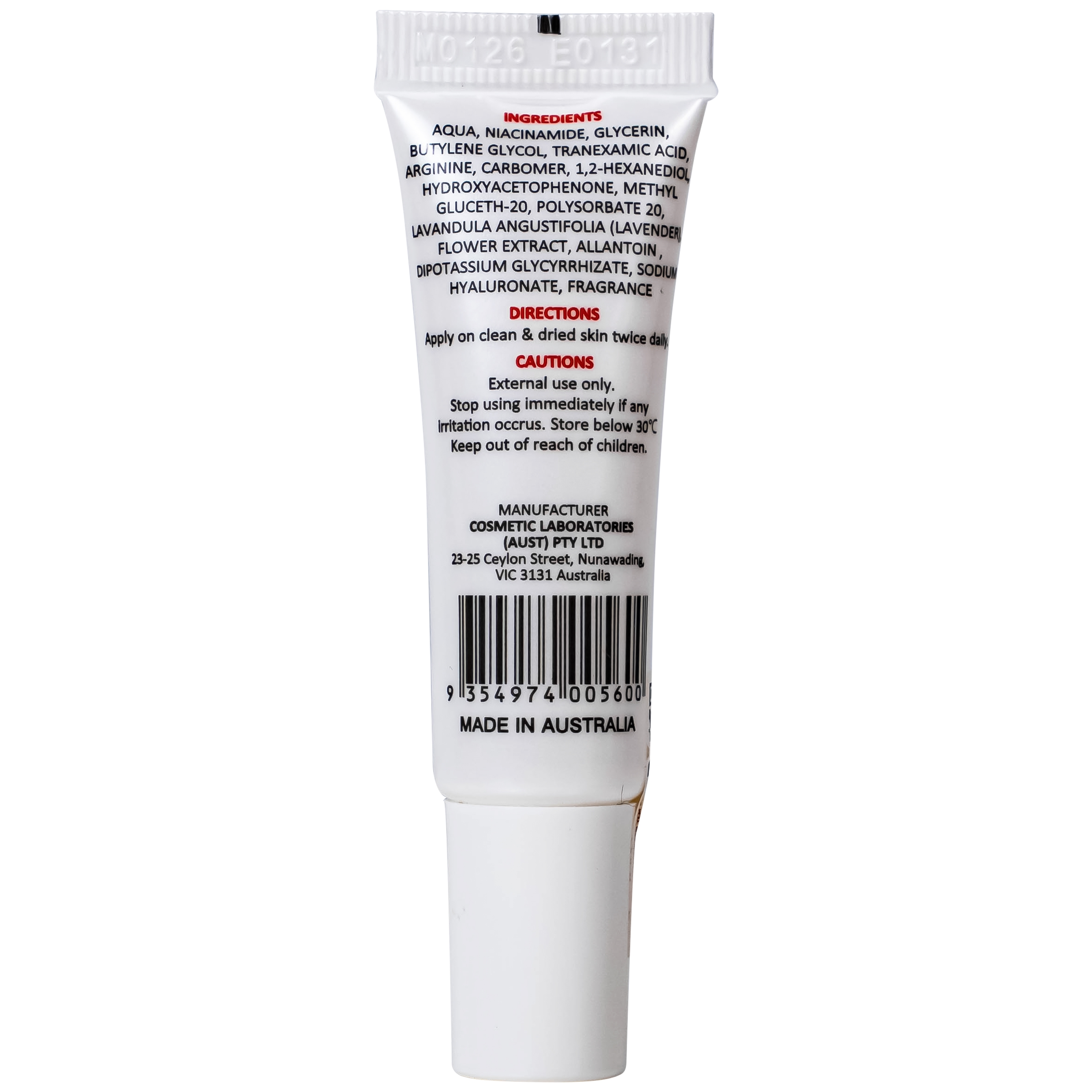 Hình ảnh Kem bôi dưỡng trắng, làm mờ nám Nas White Eva (Hộp 10g)