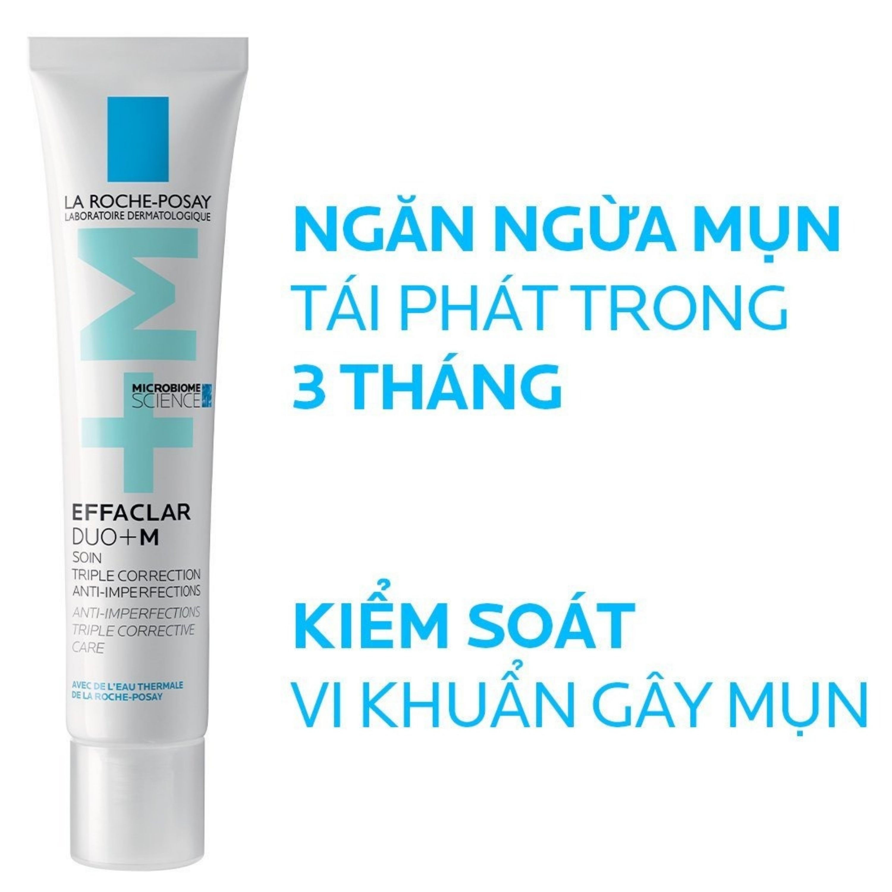 Hình ảnh Kem bôi La Roche-Posay Effaclar Duo+M hỗ trợ giảm mụn (7.5ml)