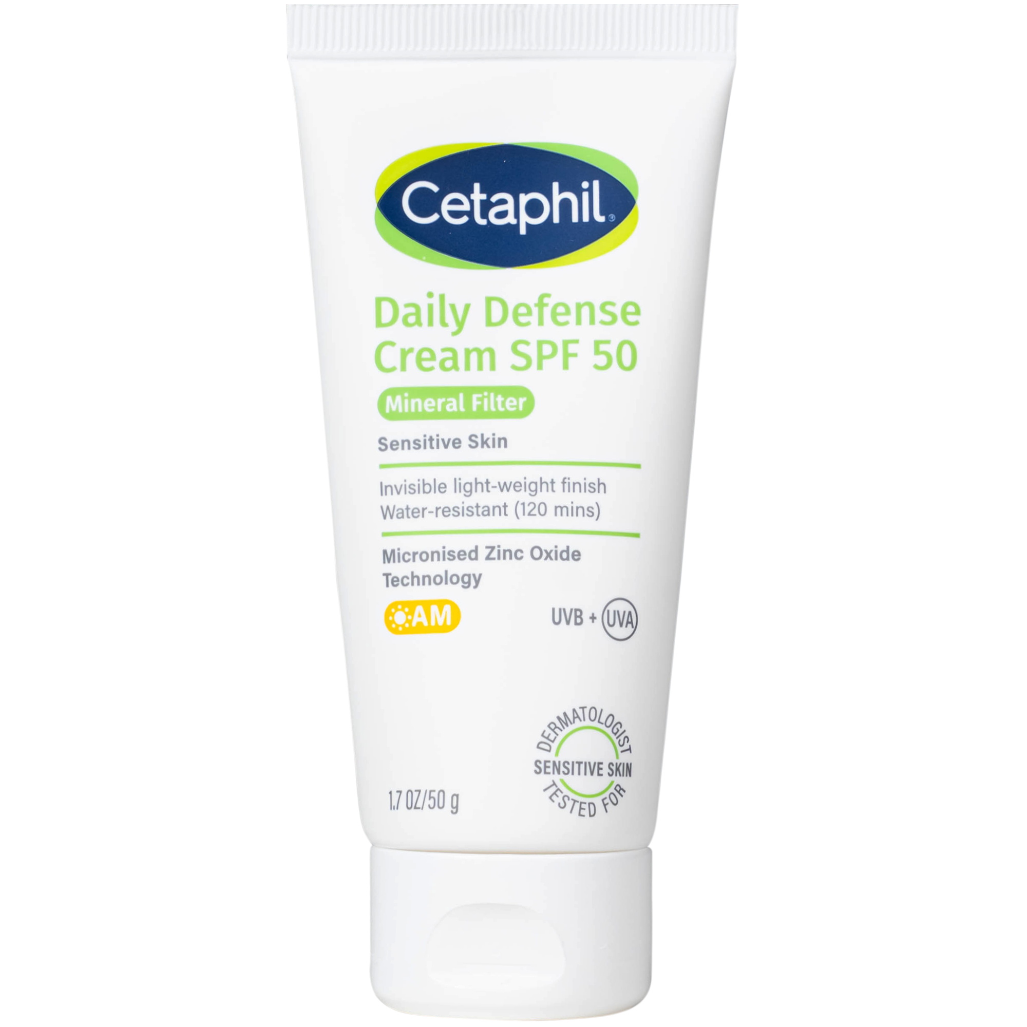 Hình ảnh Kem chống nắng dưỡng ẩm 2in1 Cetaphil Daily Defense Cream SPF 50 50g