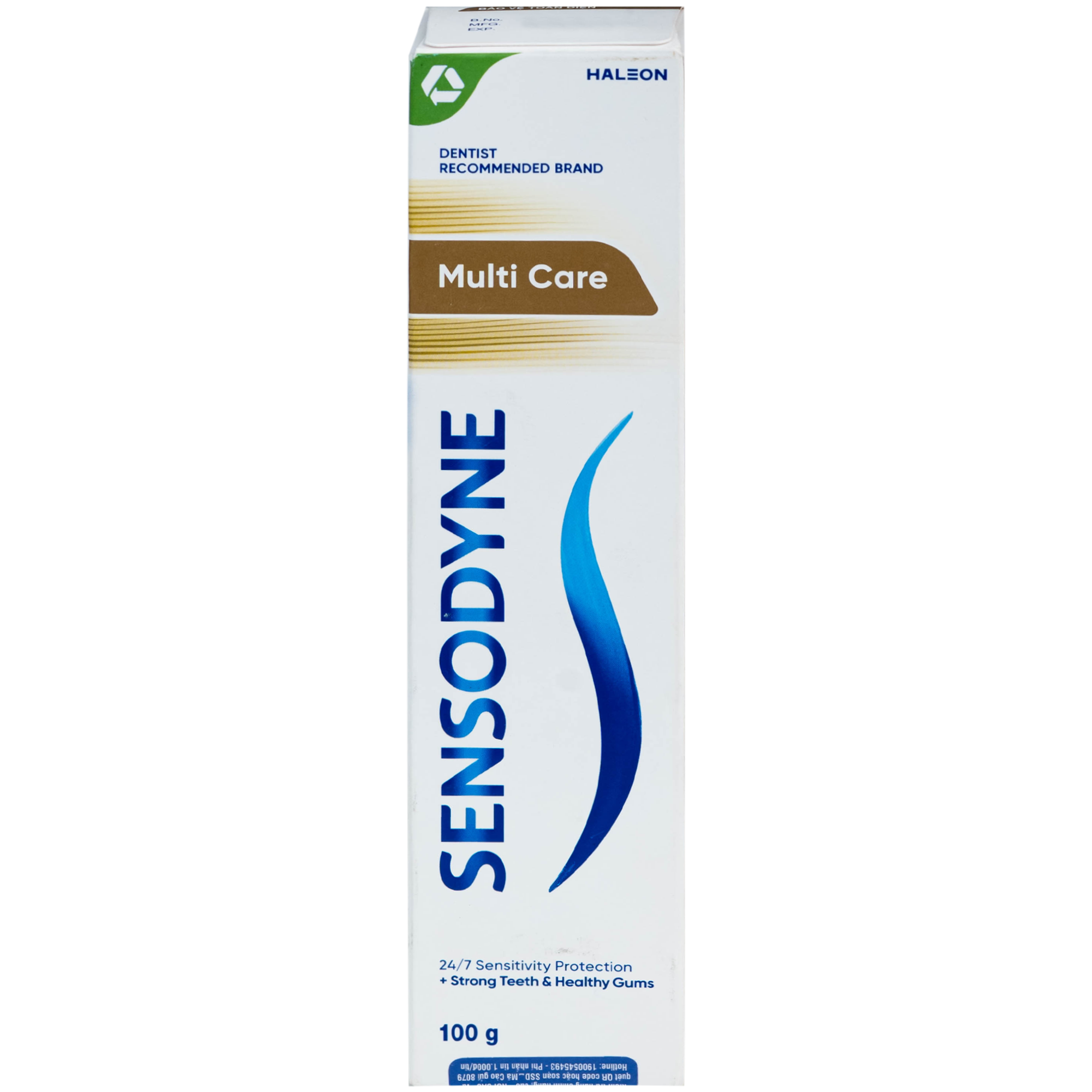 Hình ảnh Kem đánh răng Sensodyne multi care bảo vệ toàn diện giúp răng chắc, nướu khỏe, bảo vệ răng ê buốt (100g)