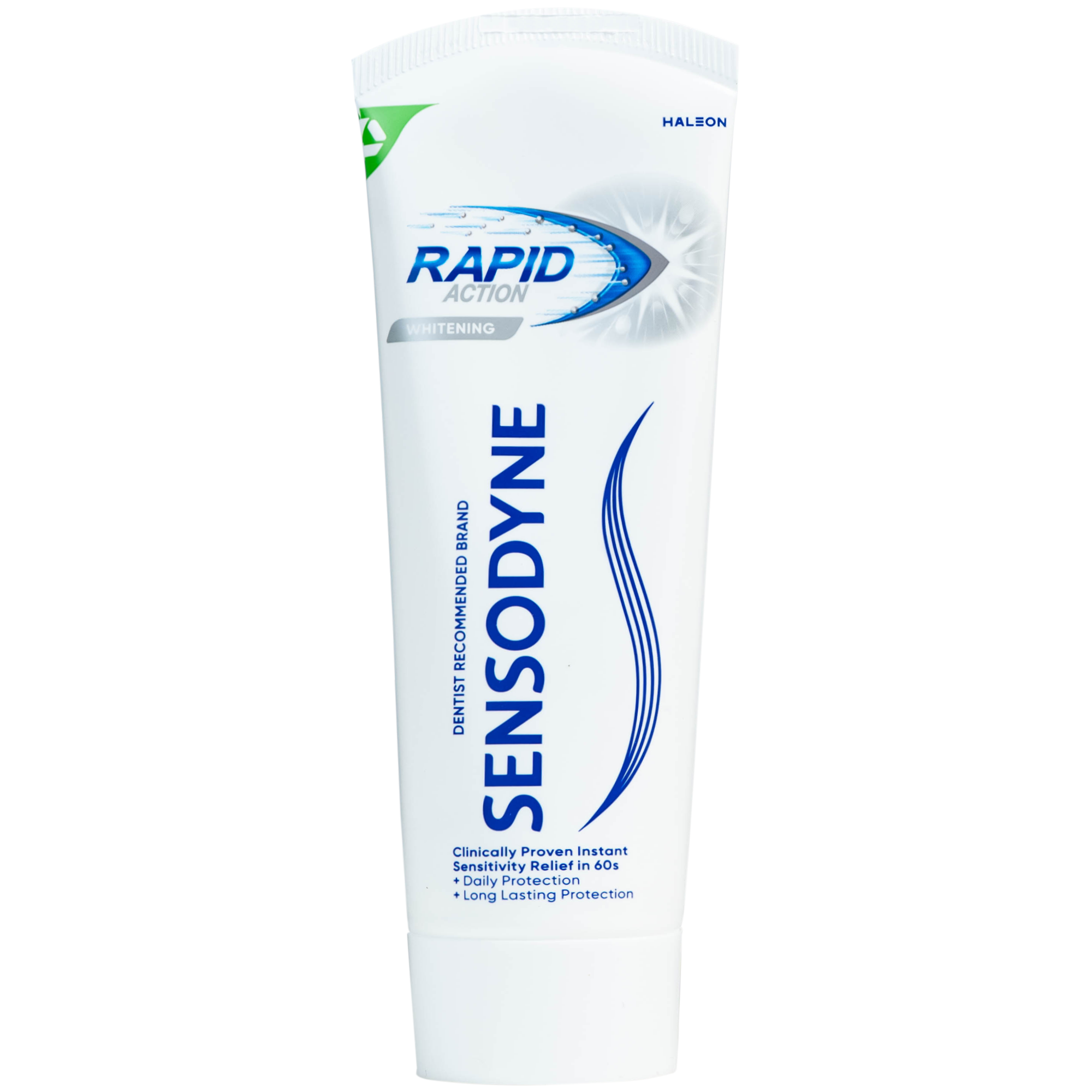Hình ảnh Kem đánh răng Sensodyne rapid action whitening giúp giảm ê buốt nhanh và làm trắng răng (100g)