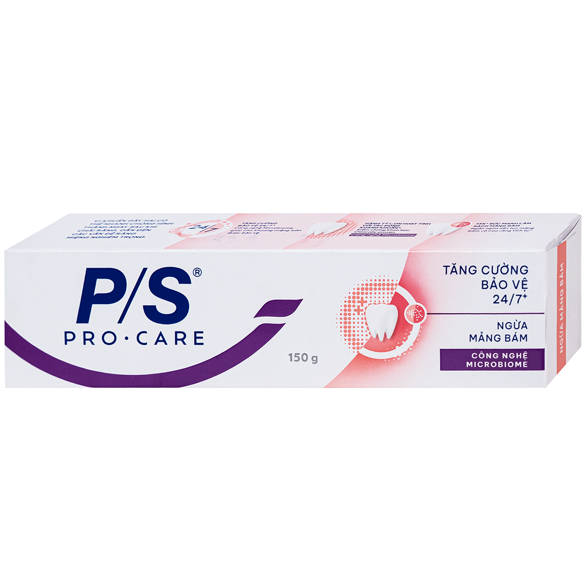Hình ảnh Kem Đánh Răng P/S Tăng Cường Bảo Vệ 247 Ngừa Mảng Bám (150g)