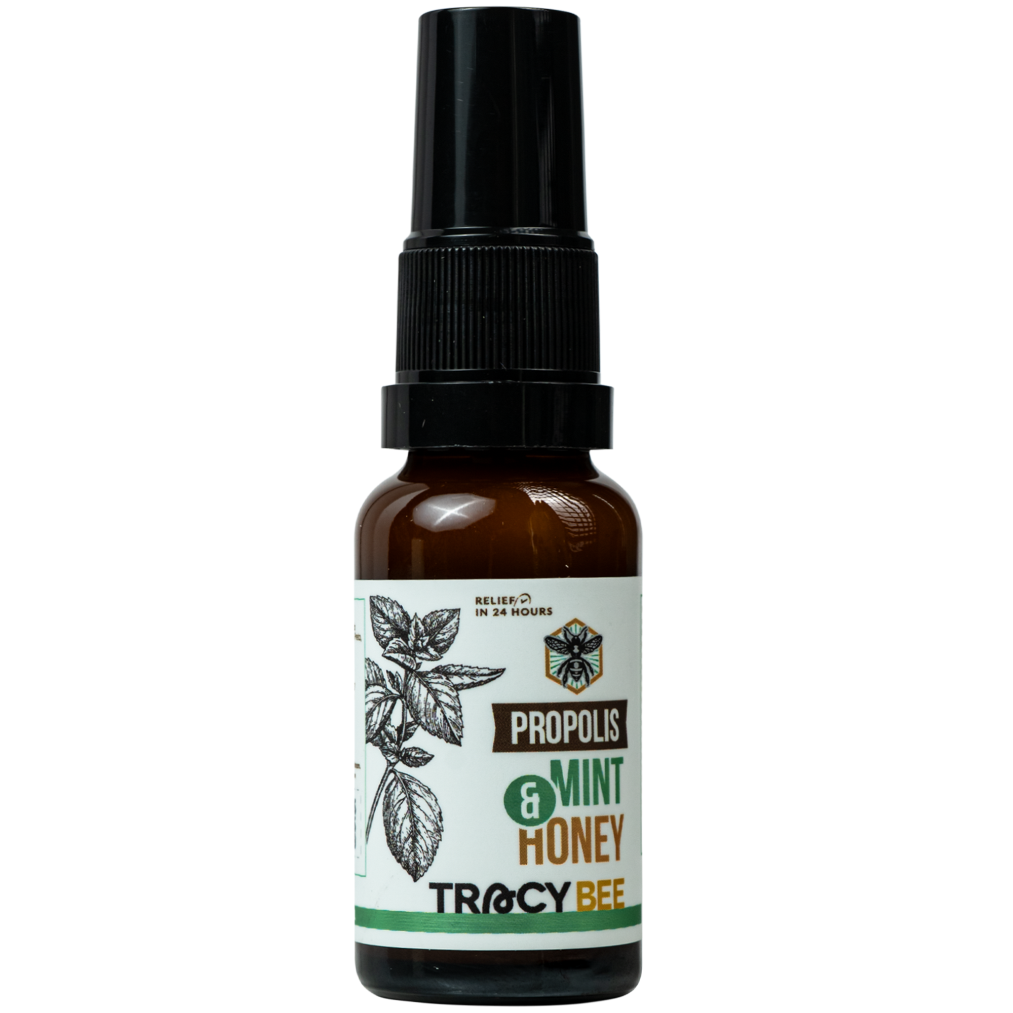 Hình ảnh Keo ong giúp giảm viêm họng Propolis Mint & Honey Tracybee (20ml)