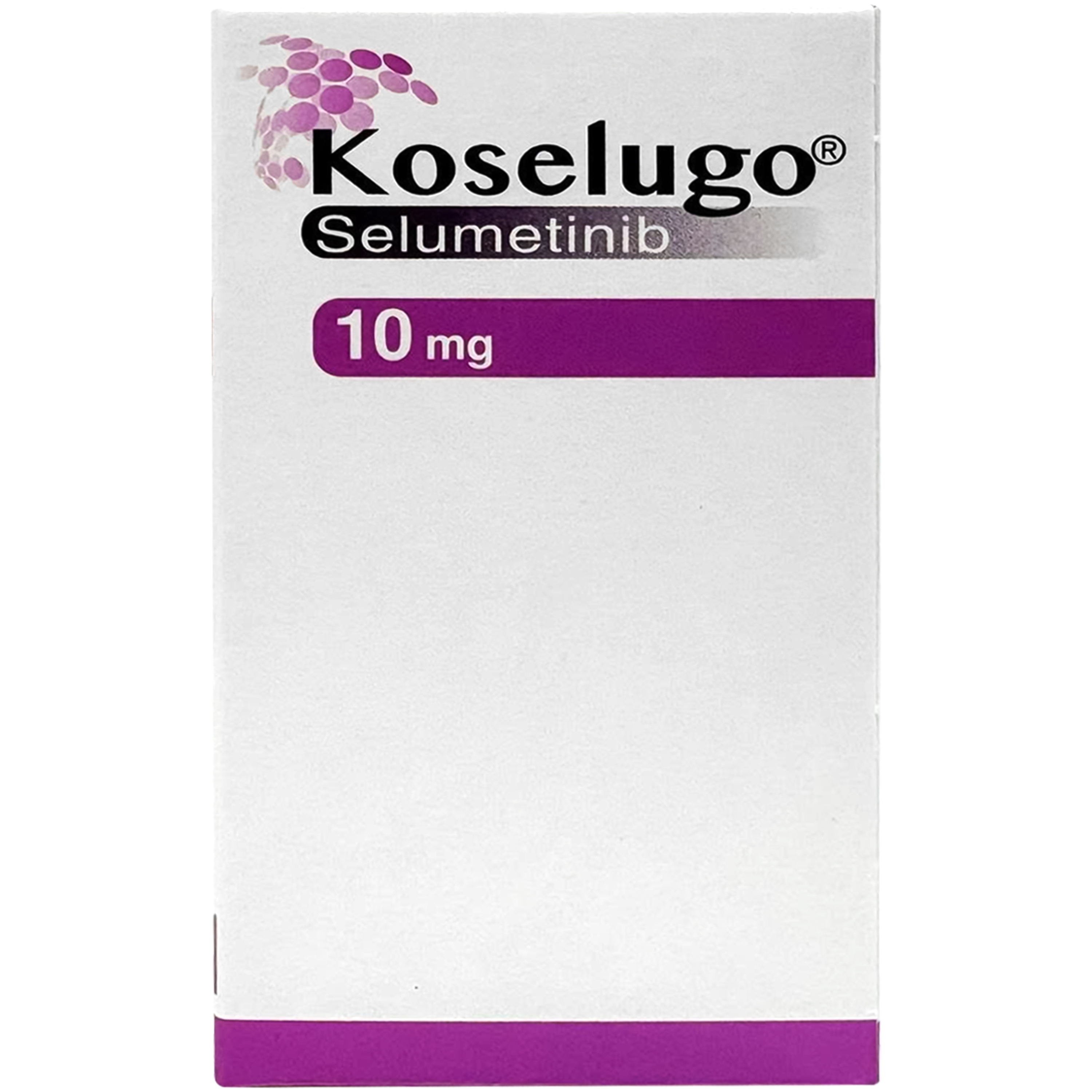 Hình ảnh Thuốc Koselugo 10mg Astrazeneca điều trị bệnh u xơ thần kinh loại 1 (NF1) ở bệnh nhi (Hộp 60 viên)