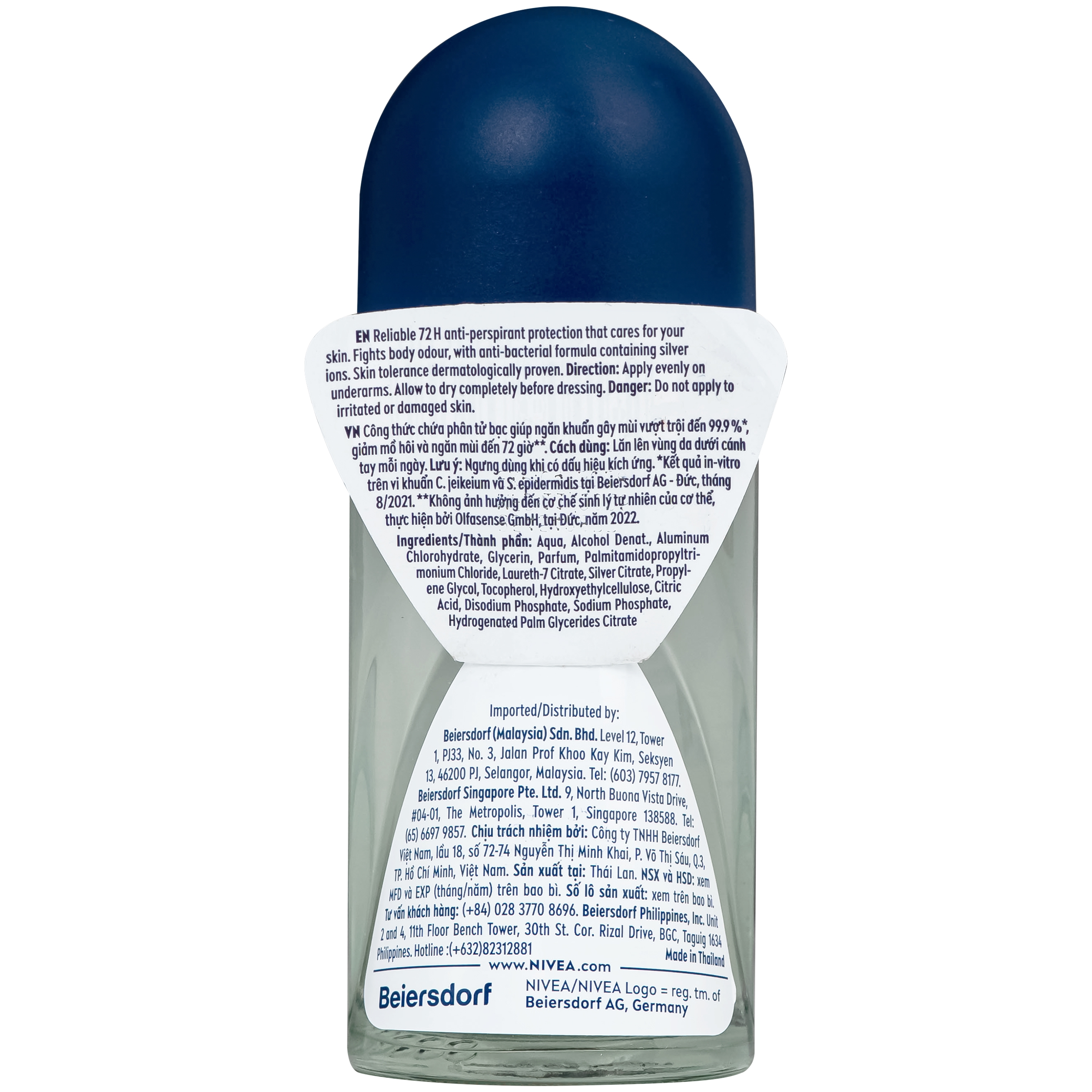 Hình ảnh Lăn khử mùi cho nam Nivea Men Silver Protect 50ml