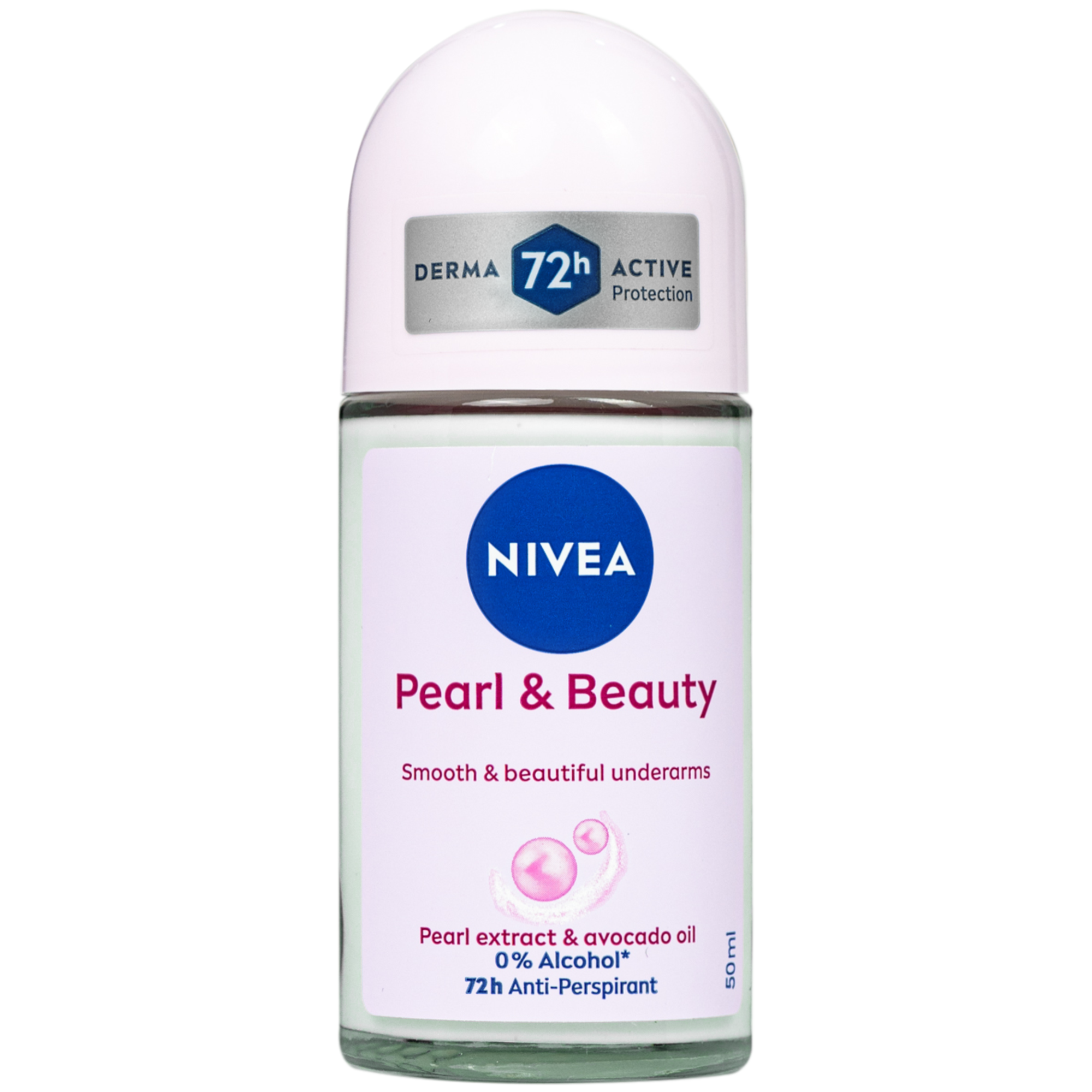 Hình ảnh Lăn ngăn mùi Nivea Pearl Beauty giảm tiết mồ hôi và hiệu quả đến 48 giờ (50ml)
