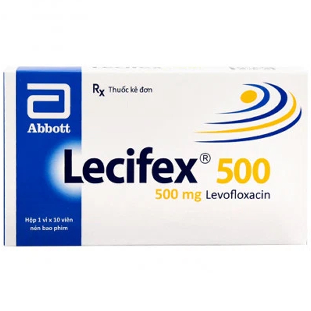 Hình ảnh Thuốc Lecifex 500 Abbott điều trị các nhiễm khuẩn nhẹ, vừa và nặng (1 vỉ x 10 viên)