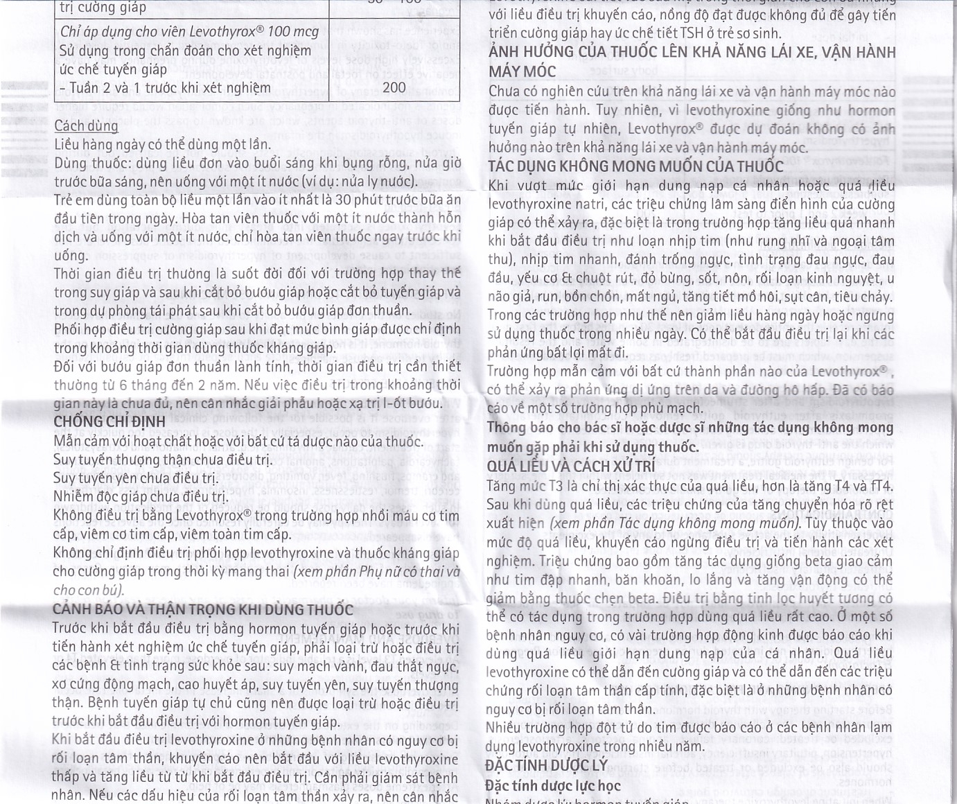 Hình ảnh Thuốc Levothyrox 25µg Merck điều trị bướu giáp đơn thuần lành tính (2 vỉ x 15 viên)