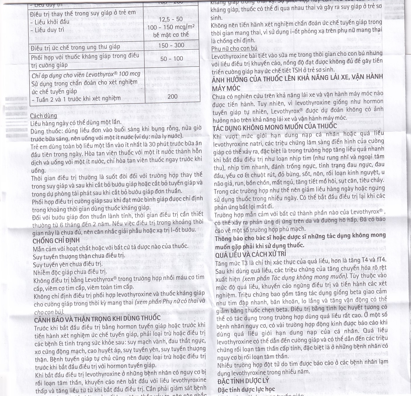 Hình ảnh Thuốc Levothyrox 75µg Merck điều trị bướu giáp đơn thuần lành tính (2 vỉ x 15 viên)