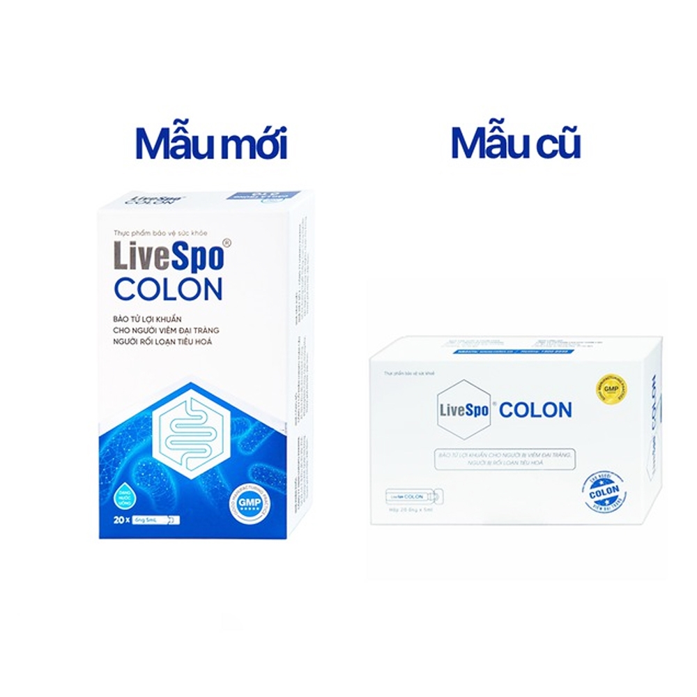 Hình ảnh Dung dịch LiveSpo Colon bổ sung vi sinh vật có lợi, kích thích và tăng cường tiêu hóa (20 ống x 5ml)