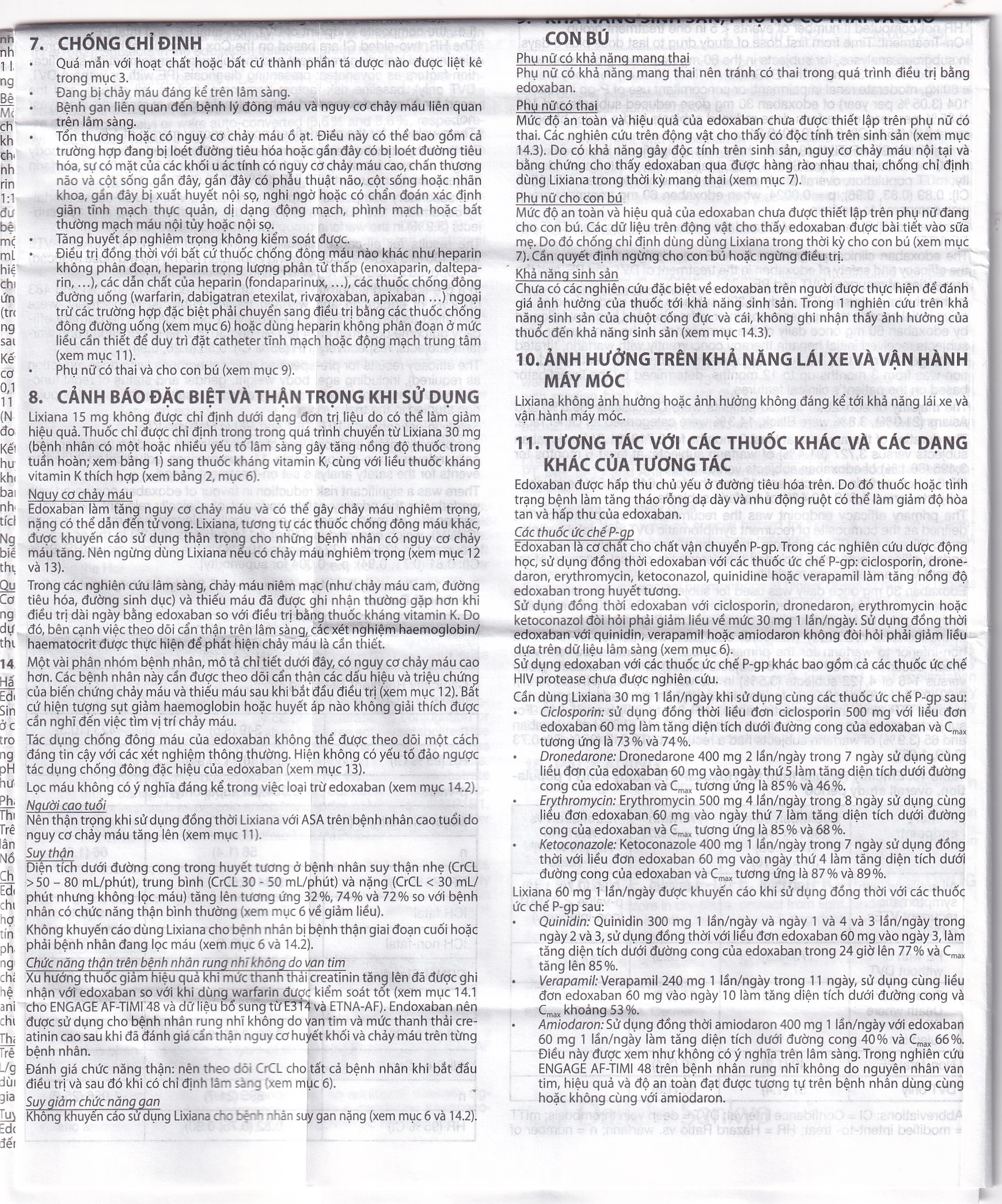 Hình ảnh Thuốc Lixiana 60mg Daiichi-Sankyo phòng ngừa đột quỵ và cục máu đông (2 vỉ x 14 viên)