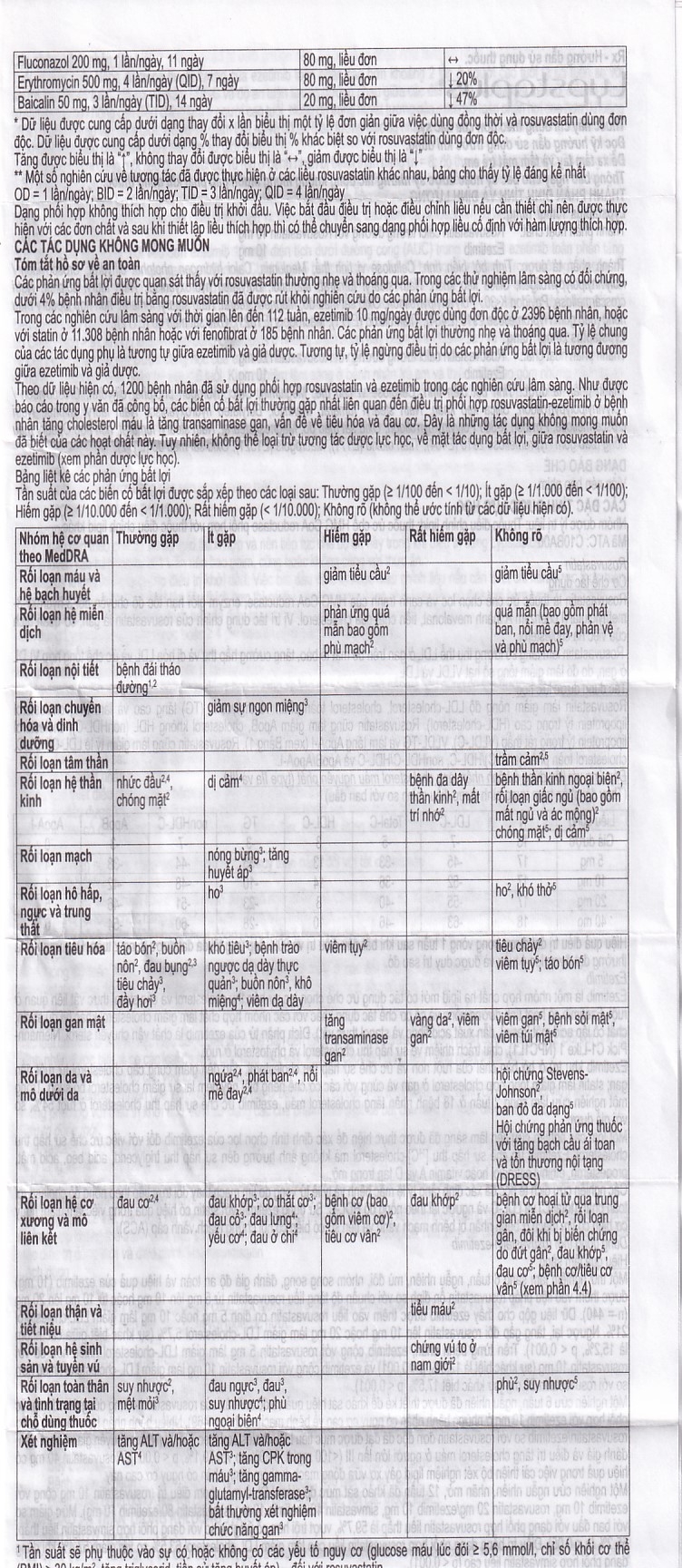 Hình ảnh Viên nén Lypstaplus 10/10mg Abbott điều trị tăng cholesterol máu nguyên phát (3 vỉ x 10 viên)