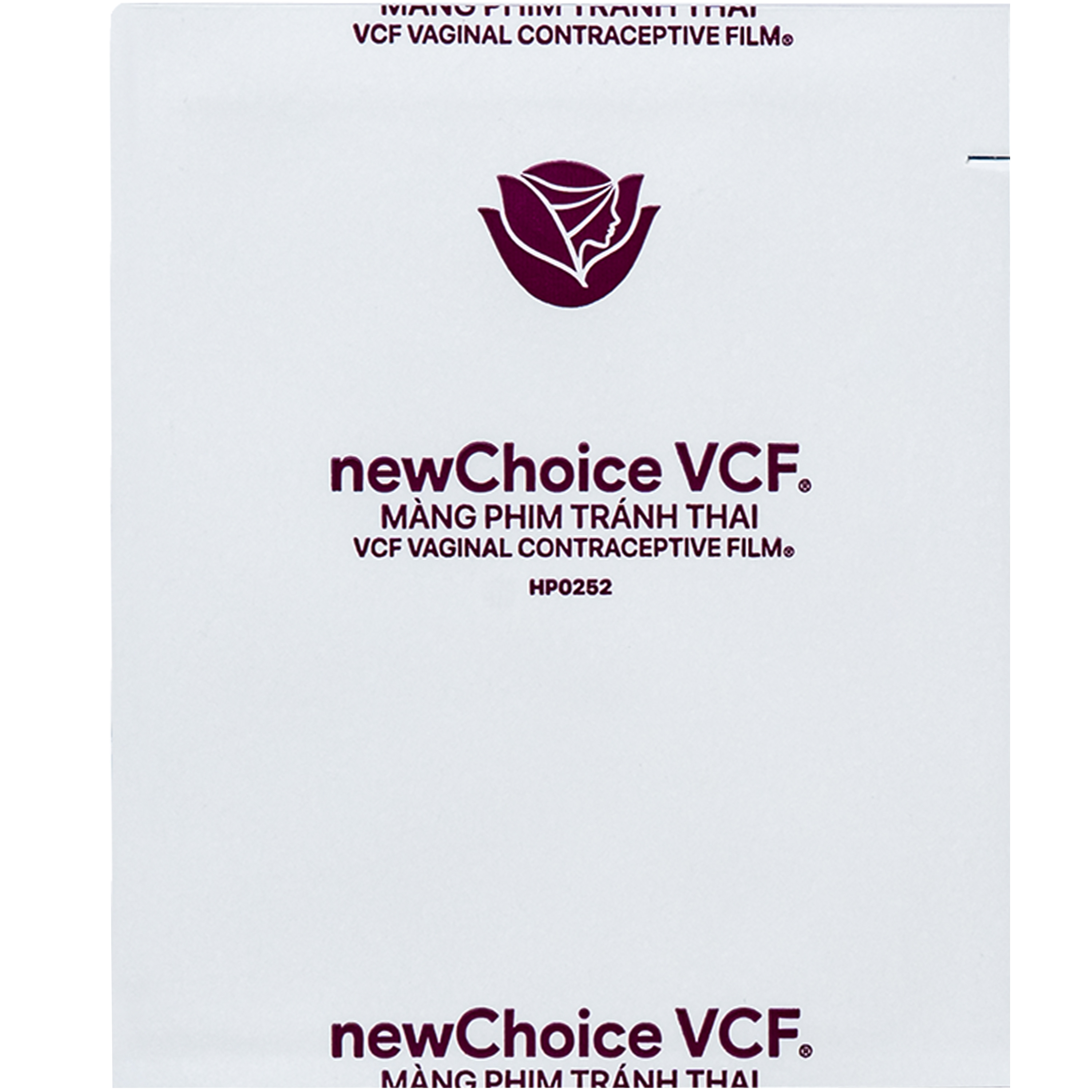 Hình ảnh Màng phim tránh thai Newchoice VCF giúp tránh thai an toàn, tiện lợi (3 miếng)
