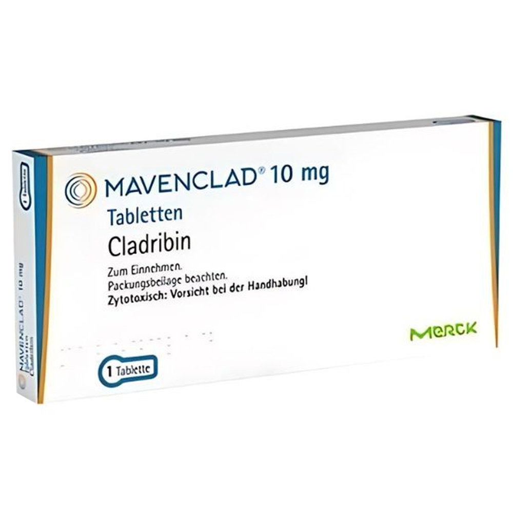 Hình ảnh Thuốc Mavenclad 10mg Merck điều trị đa xơ cứng tái phát, đa xơ cứng thuyên giảm tái phát (1 vỉ x 1 viên)