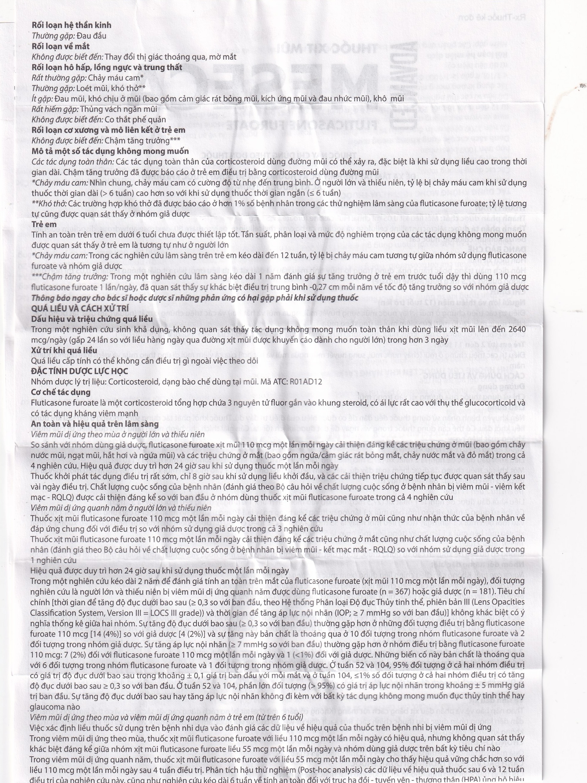 Hình ảnh Thuốc xịt mũi Meseca Advanced Merap điều trị các triệu chứng chảy nước mũi, sung huyết mũi, ngứa mũi (60 liều)