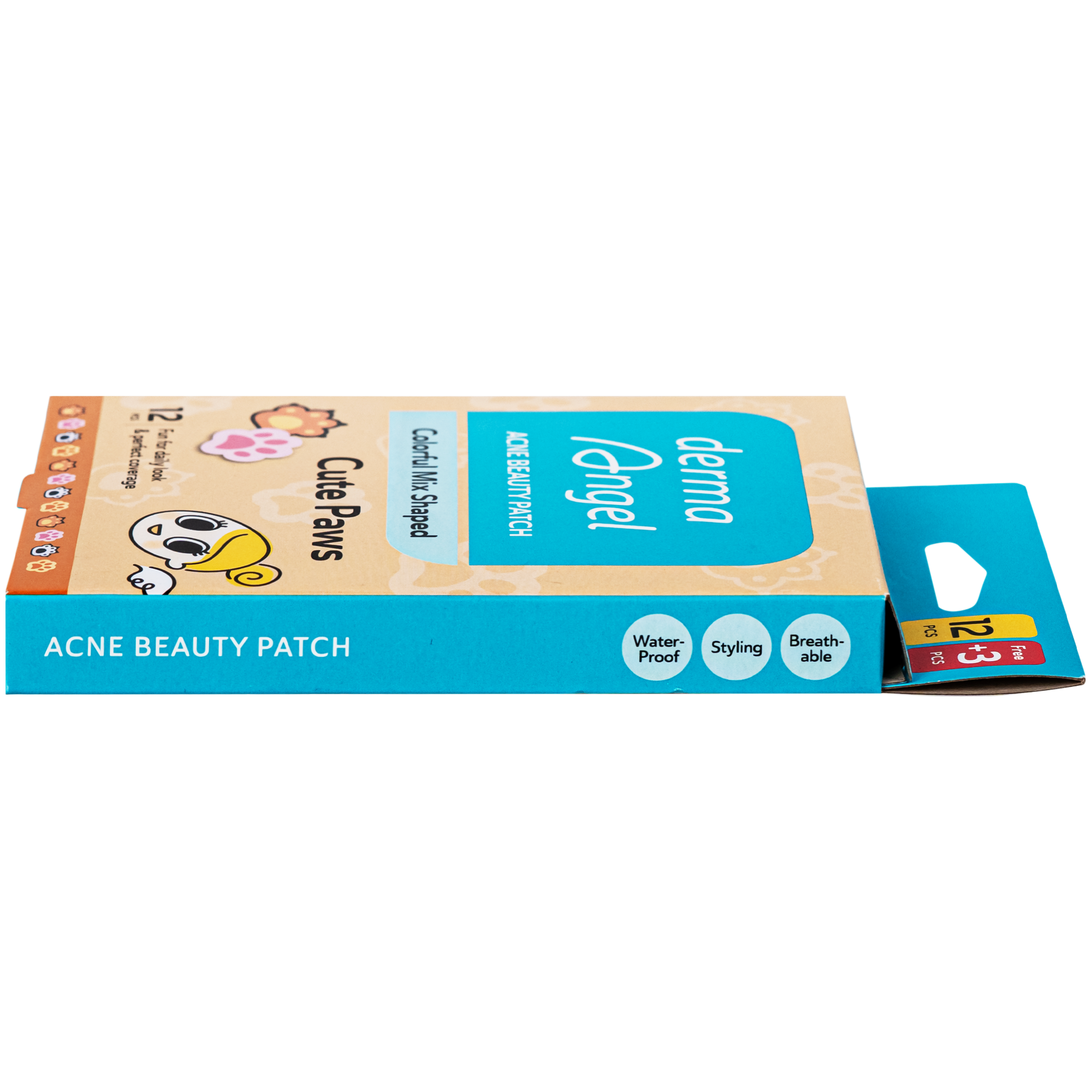 Hình ảnh Miếng Dán Mụn Derma Angel Acne Beauty Patch Cute Paws 12+3 Miếng
