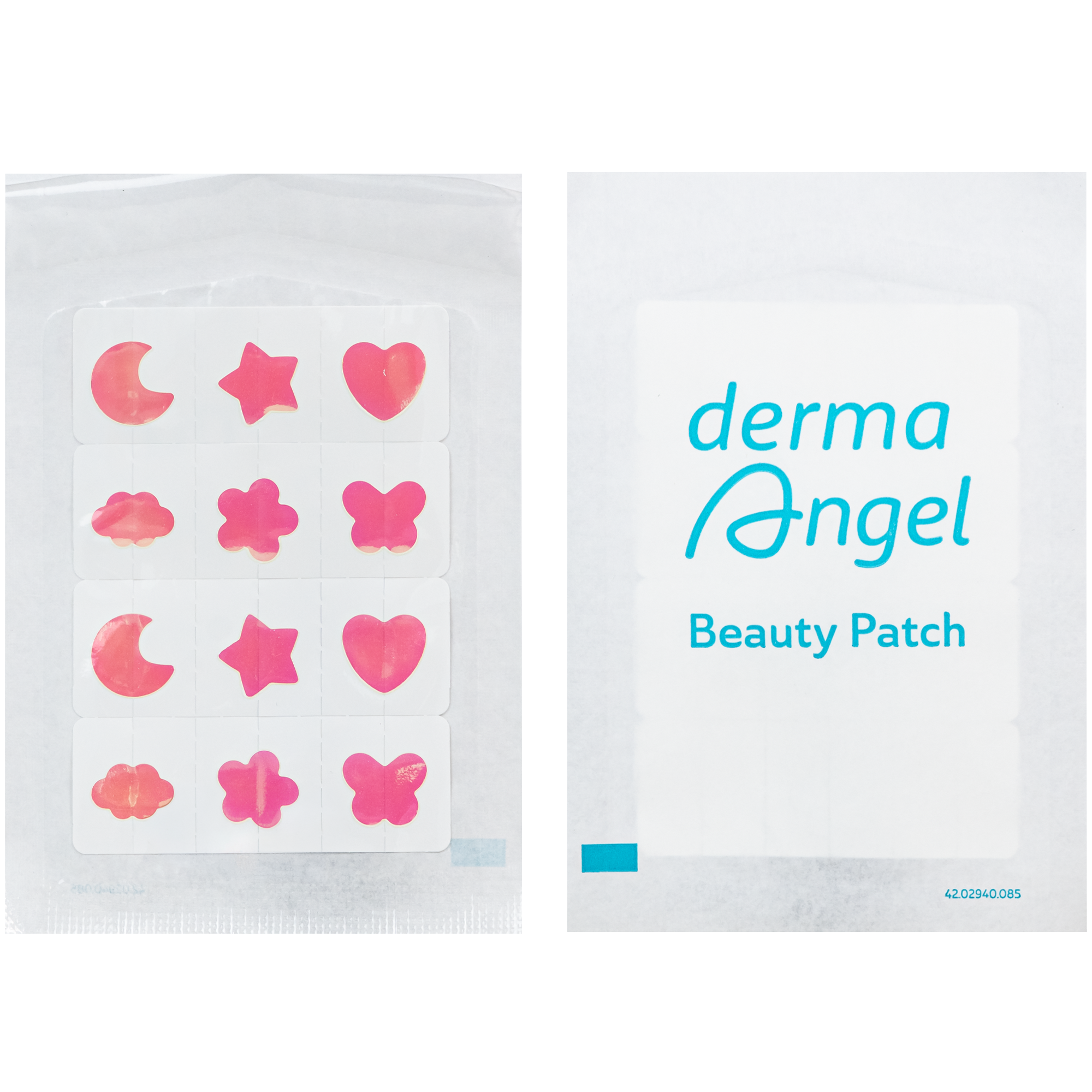 Hình ảnh Miếng Dán Mụn Derma Angel Acne Beauty Patch Hologram 12+3 Miếng