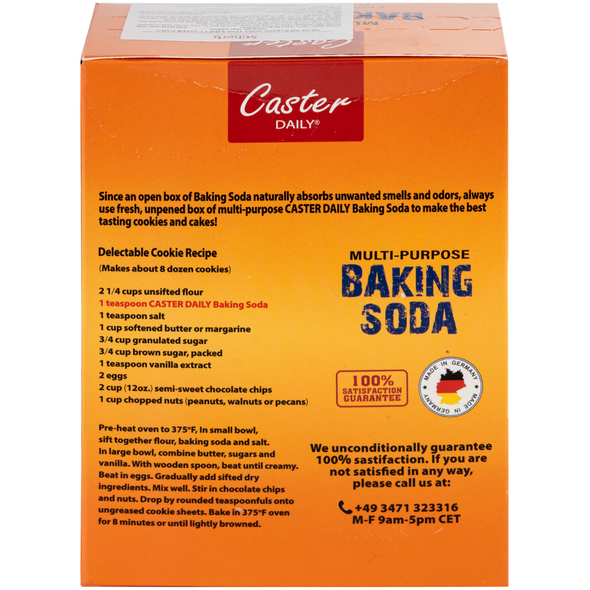 Hình ảnh Muối nở baking soda tinh khiết Caster daily (454g)