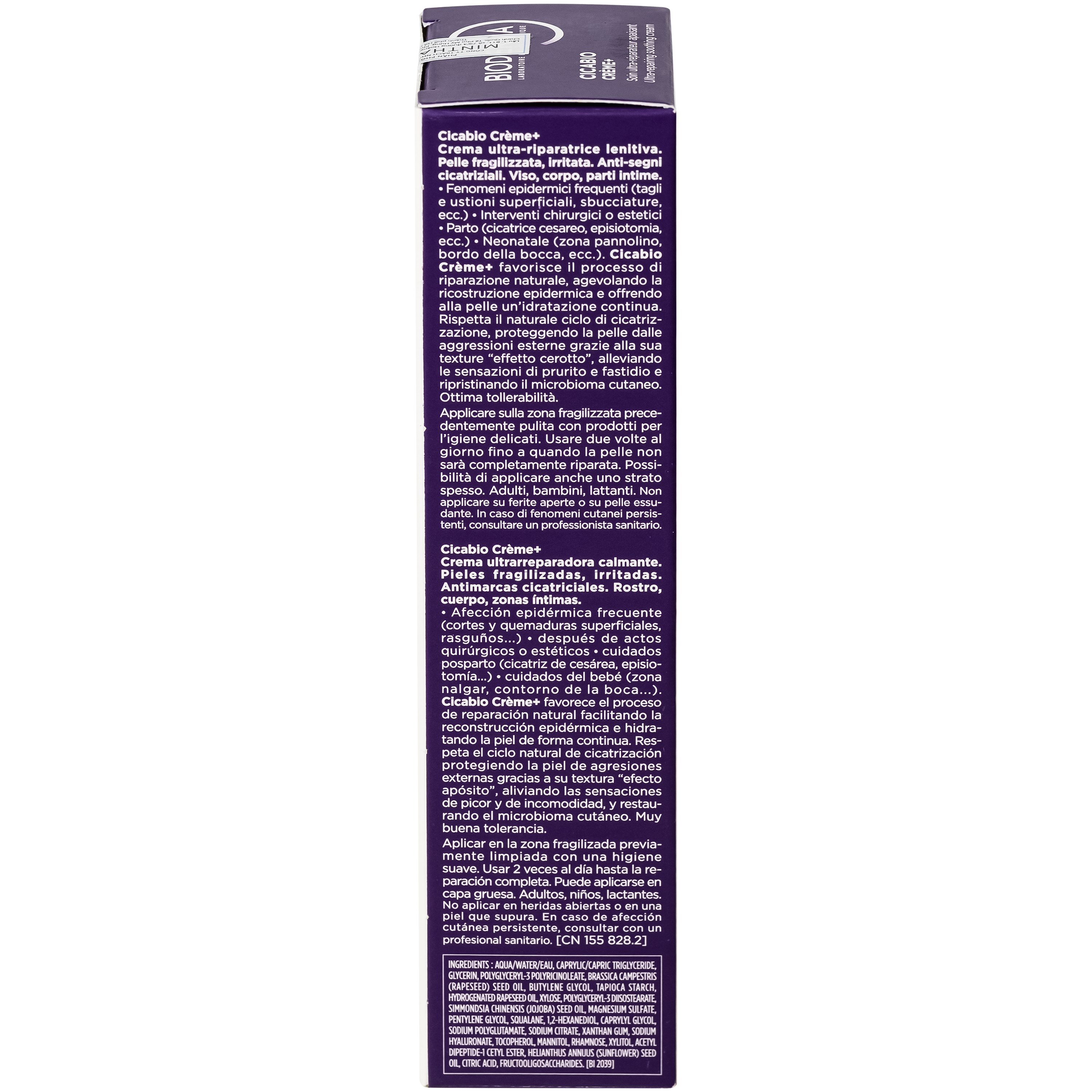 Hình ảnh Kem dưỡng Bioderma Cicabio Crème+ giúp phục hồi da tổn thương, hỗ trợ làm mờ sẹo (40ml)