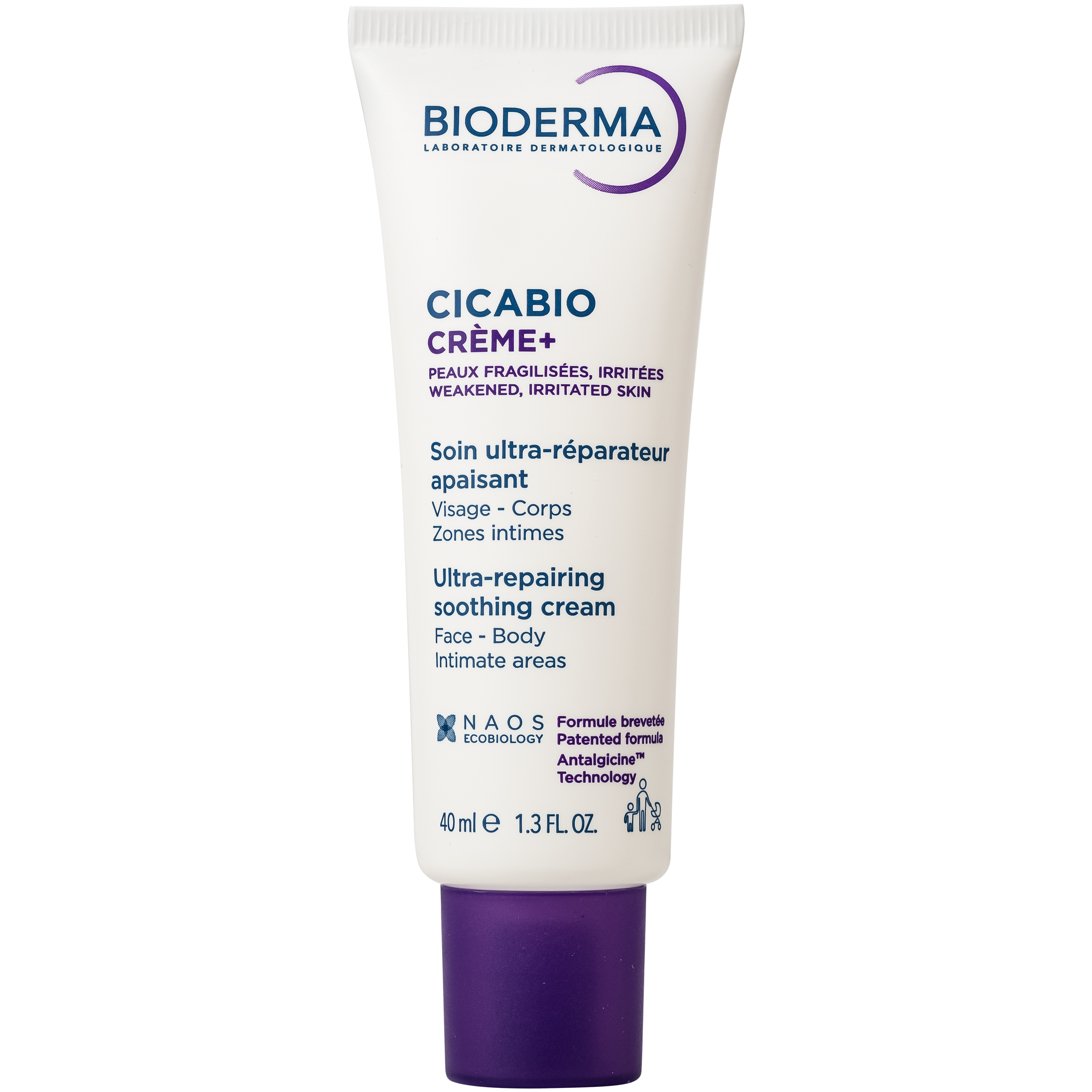 Hình ảnh Kem dưỡng Bioderma Cicabio Crème+ giúp phục hồi da tổn thương, hỗ trợ làm mờ sẹo (40ml)