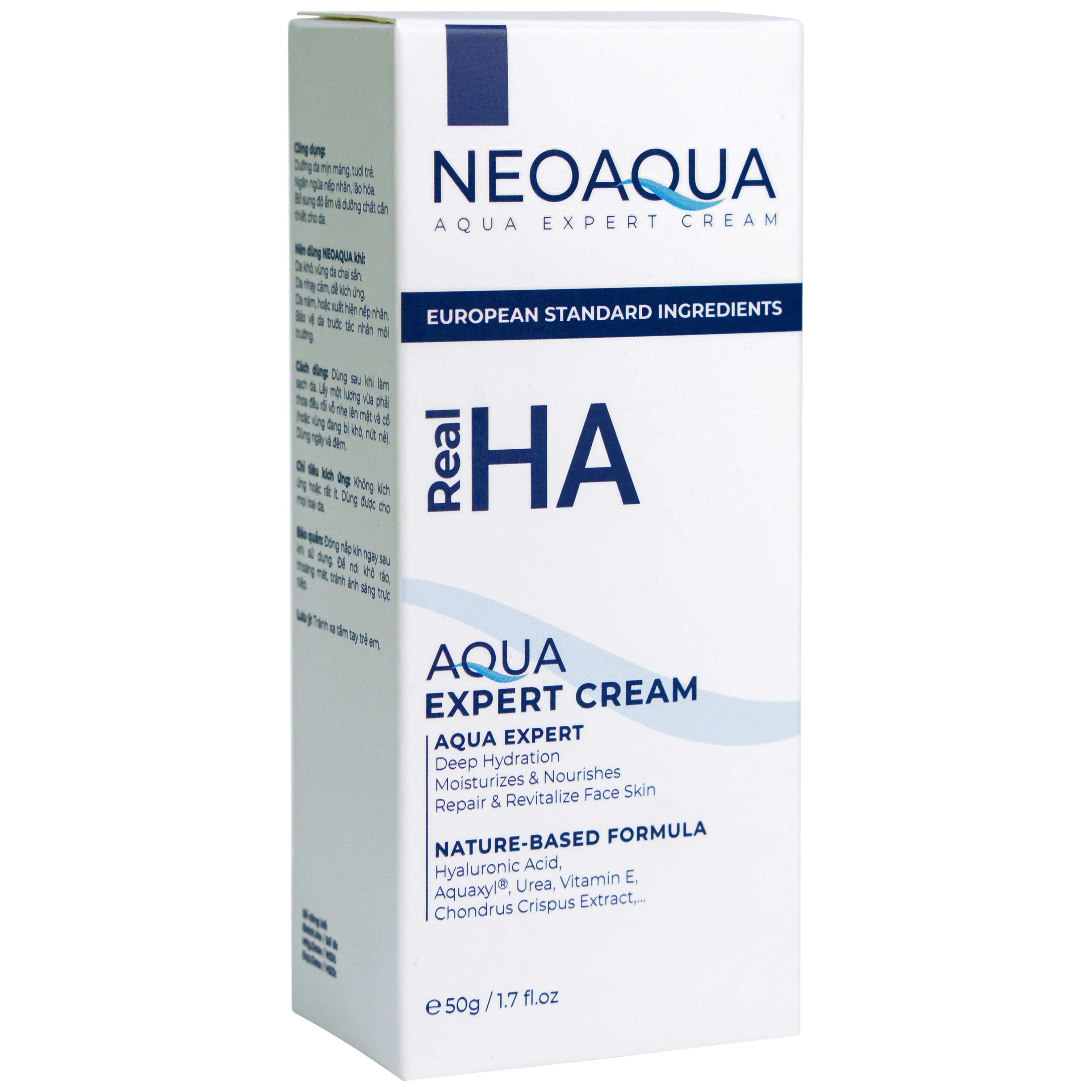 Hình ảnh Kem bôi NeoAqua Expert Cream chống khô, nứt nẻ da, dưỡng ẩm chuyên sâu (50g)