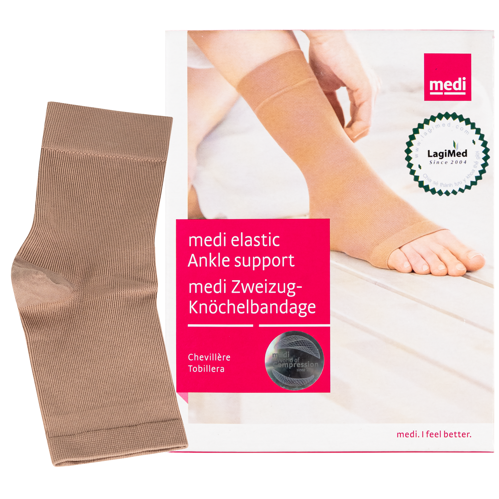 Hình ảnh Nẹp mắt cá chân Medi Ankle Support size II phục hồi chấn thương, bong gân nhẹ