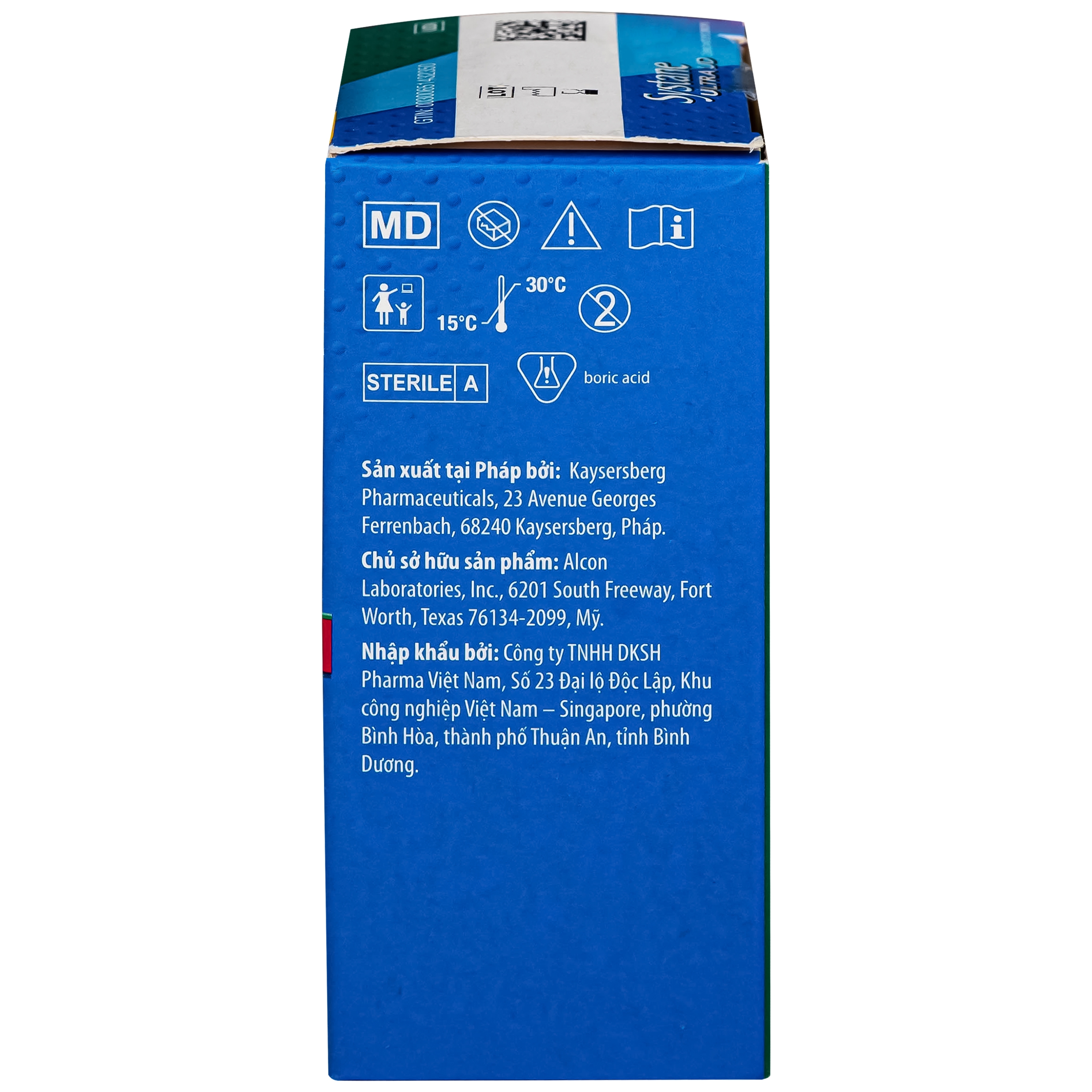 Hình ảnh Nhỏ Mắt Systane Ultra Ud Alcon (30 ống x 0.7ml) Giảm Kích Ứng, Giảm Khô Mắt Nhanh Chóng, Giữ Ẩm Và Cấp Ẩm Tức Thì