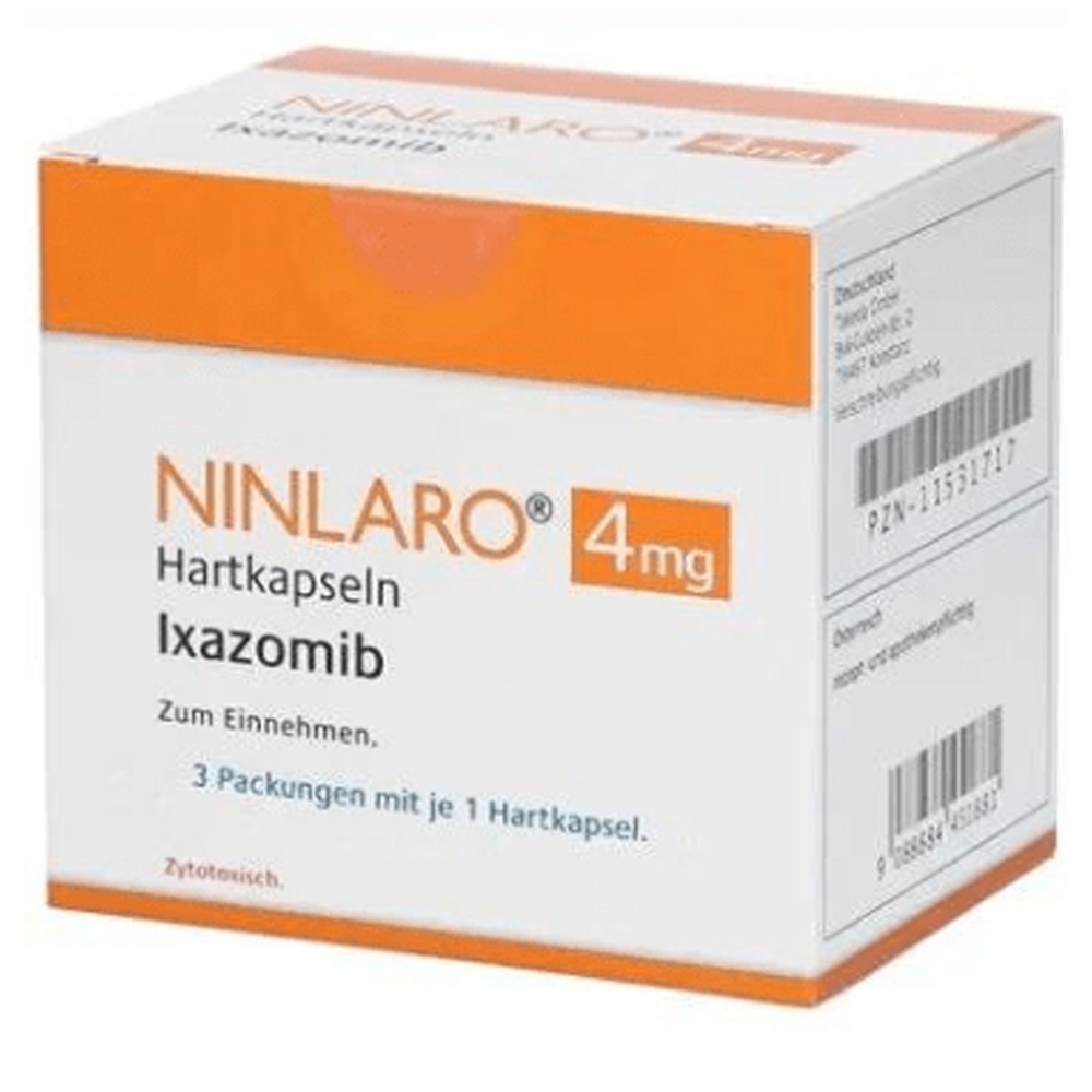 Hình ảnh Thuốc Ninlaro 4mg Takedo điều trị đa u tủy xương (3 vỉ x 1 viên)
