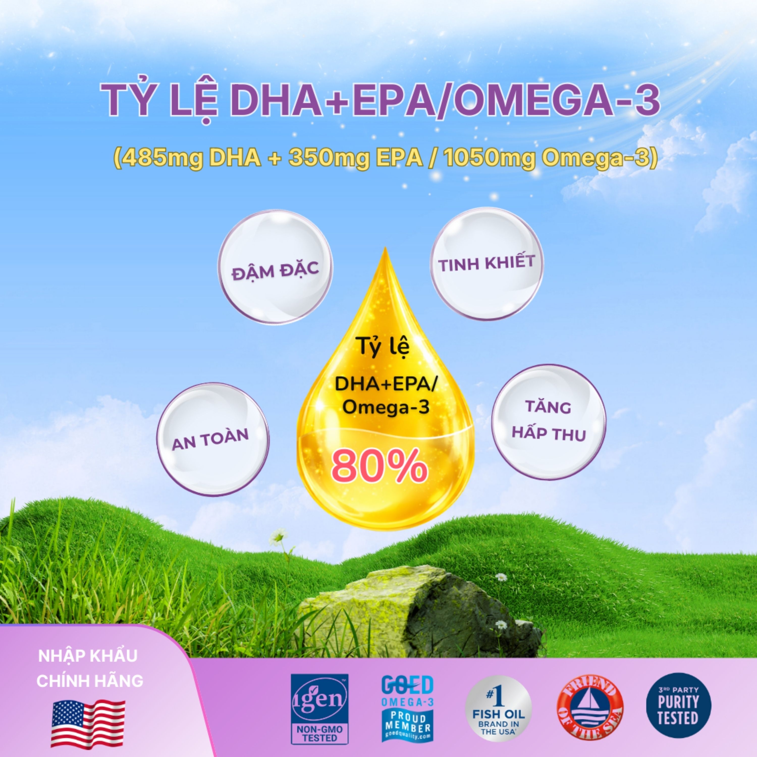 Hình ảnh Dung dịch hỗ trợ cải thiện thị lực cho trẻ từ 0 tháng tuổi Nordic Naturals Baby's DHA (60ml)