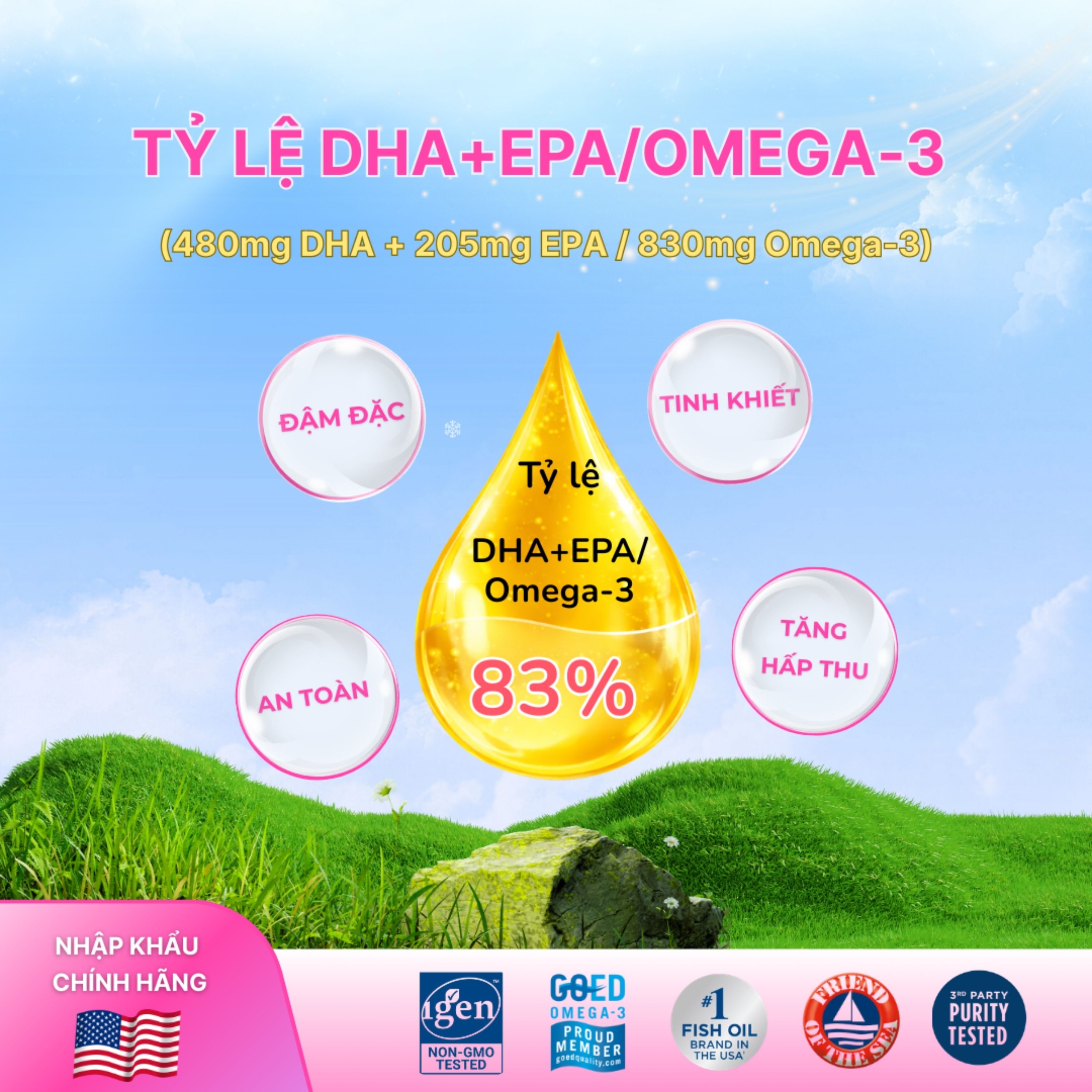 Hình ảnh Viên uống cho phụ nữ mang thai và cho con bú Nordic Naturals Prenatal DHA (90 viên)