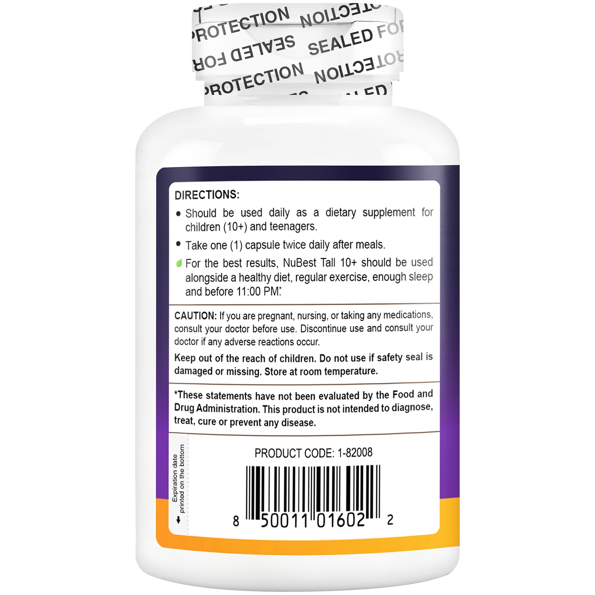 Hình ảnh Viên uống Nubest Tall 10+ bổ sung Canxi và vitamin D (60 viên)